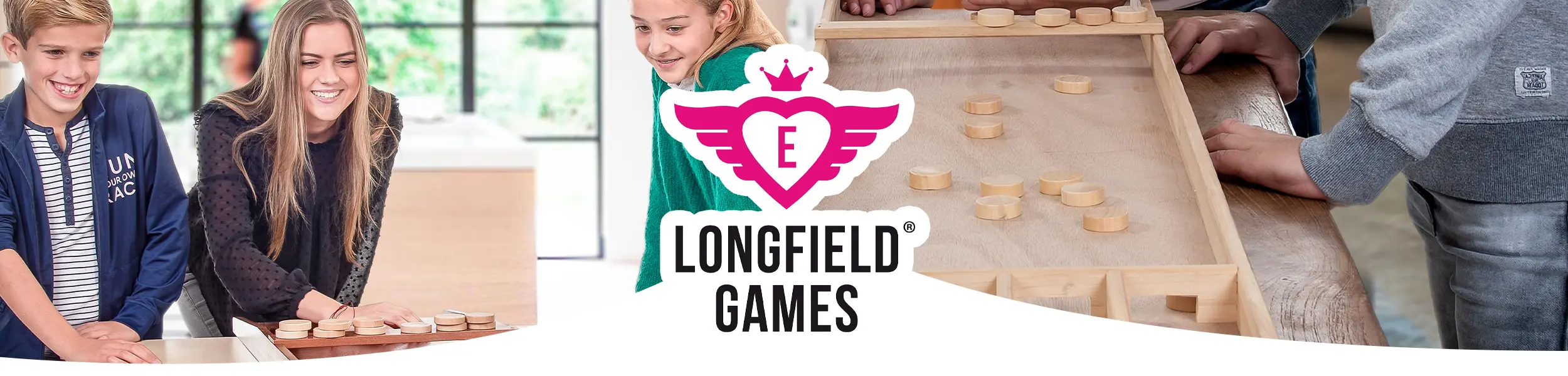 Longfield Games sjoelen shuffleboard shuffle tisch spiel