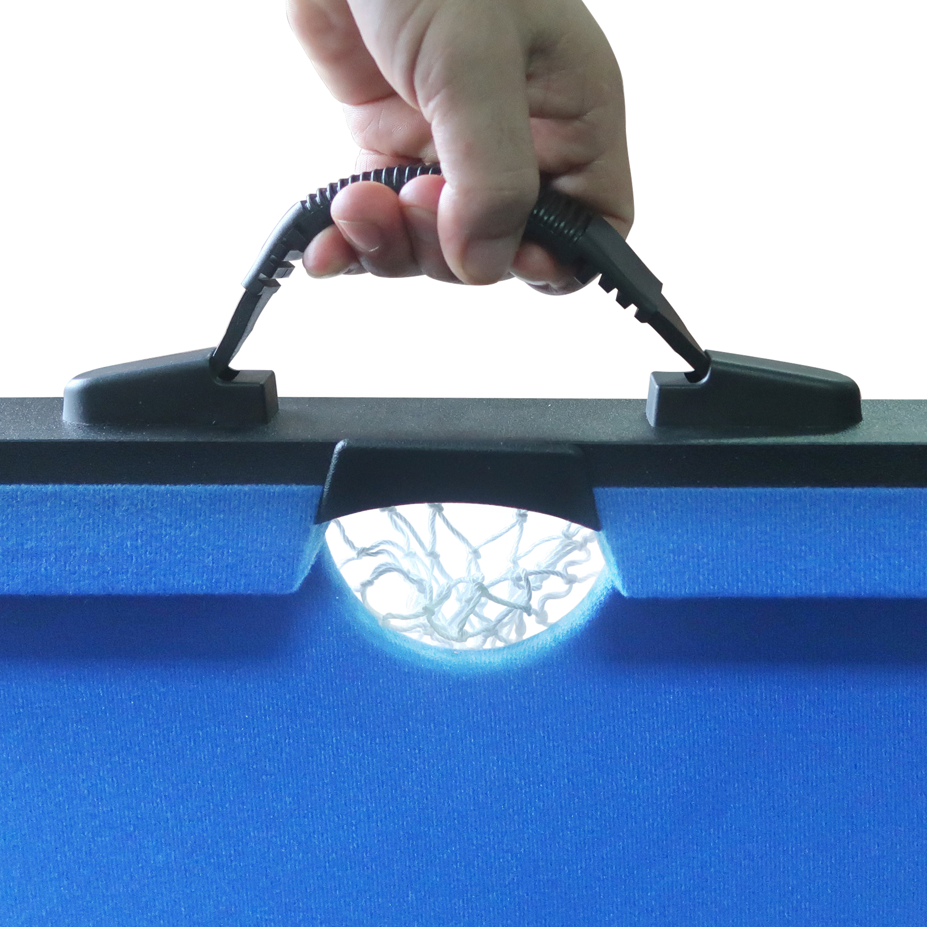 Cougar Billiardtisch Mini Tragbar Schwarz/Blau