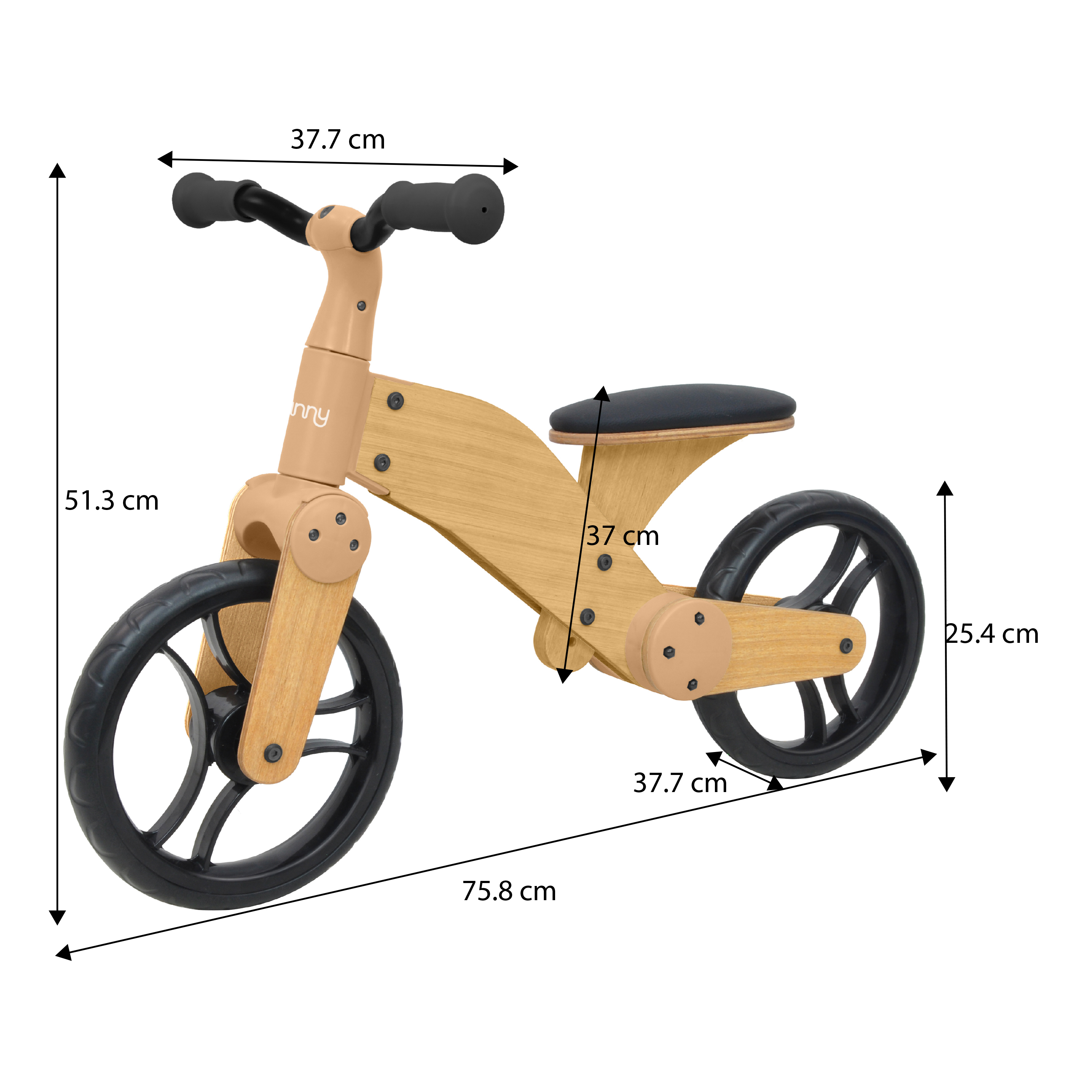 Sunny Balance Bike 2000 Laufrad aus Holz