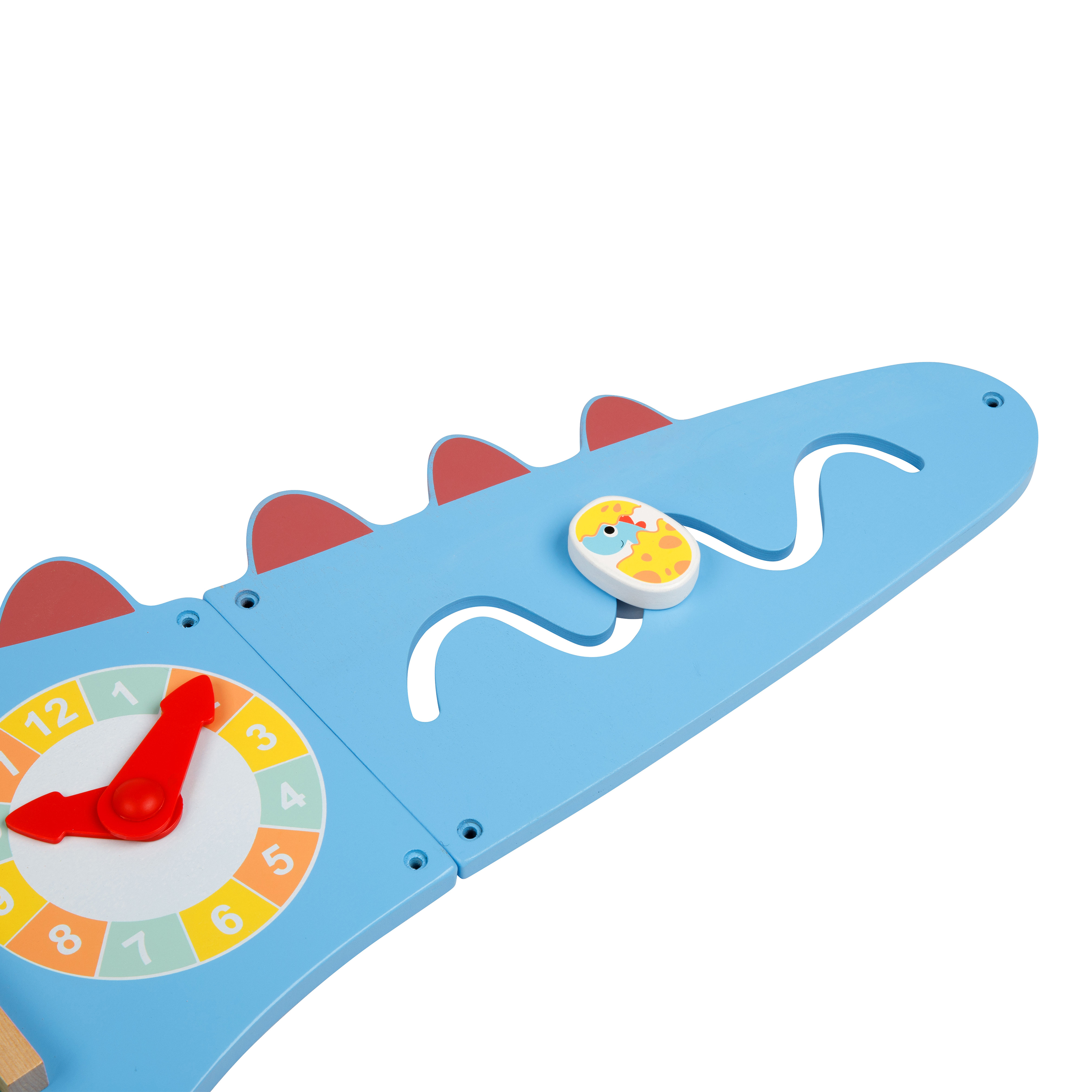 Tooky Toy Wooden Activity Panel Dinosaur