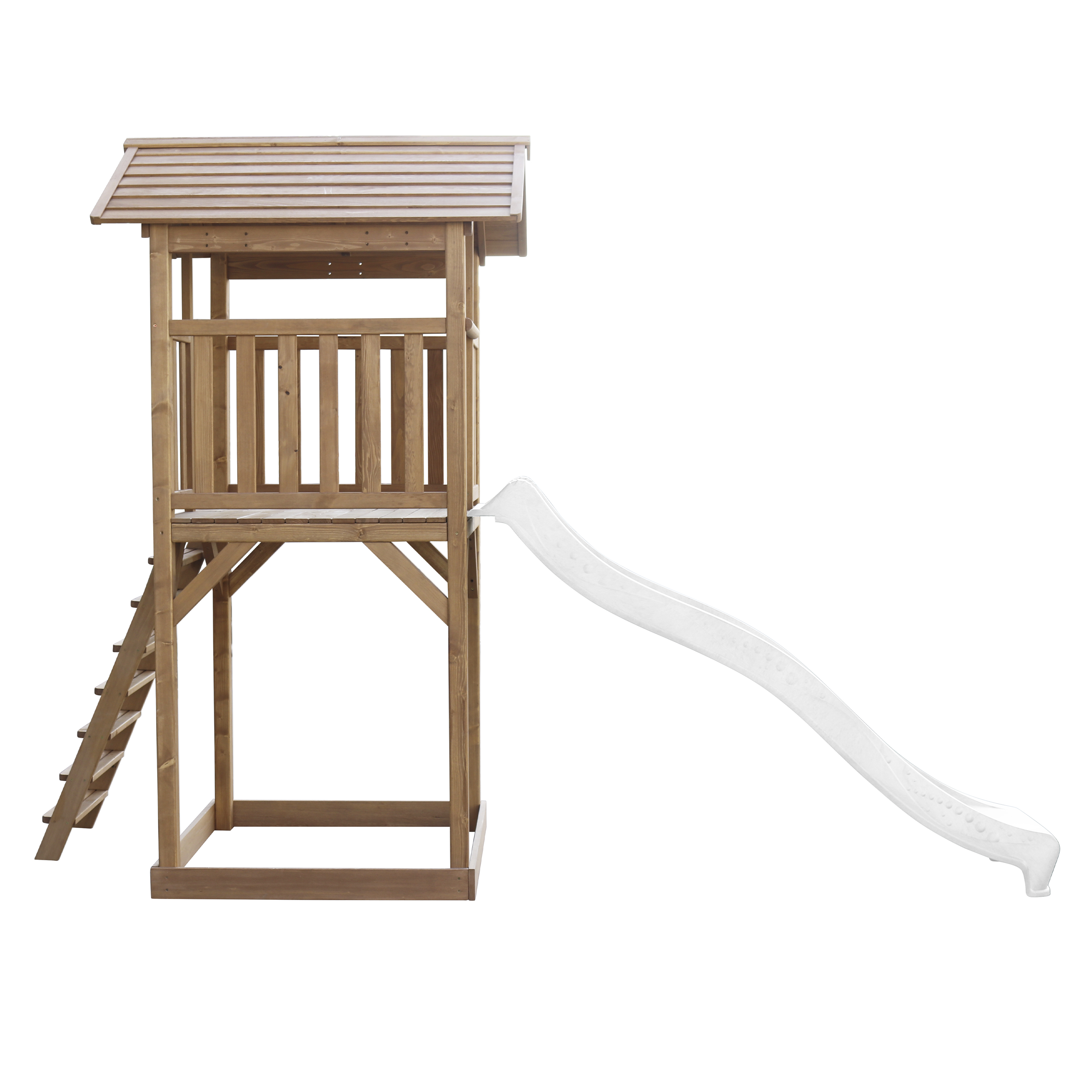 AXI Beach Tower Brown - White Slide