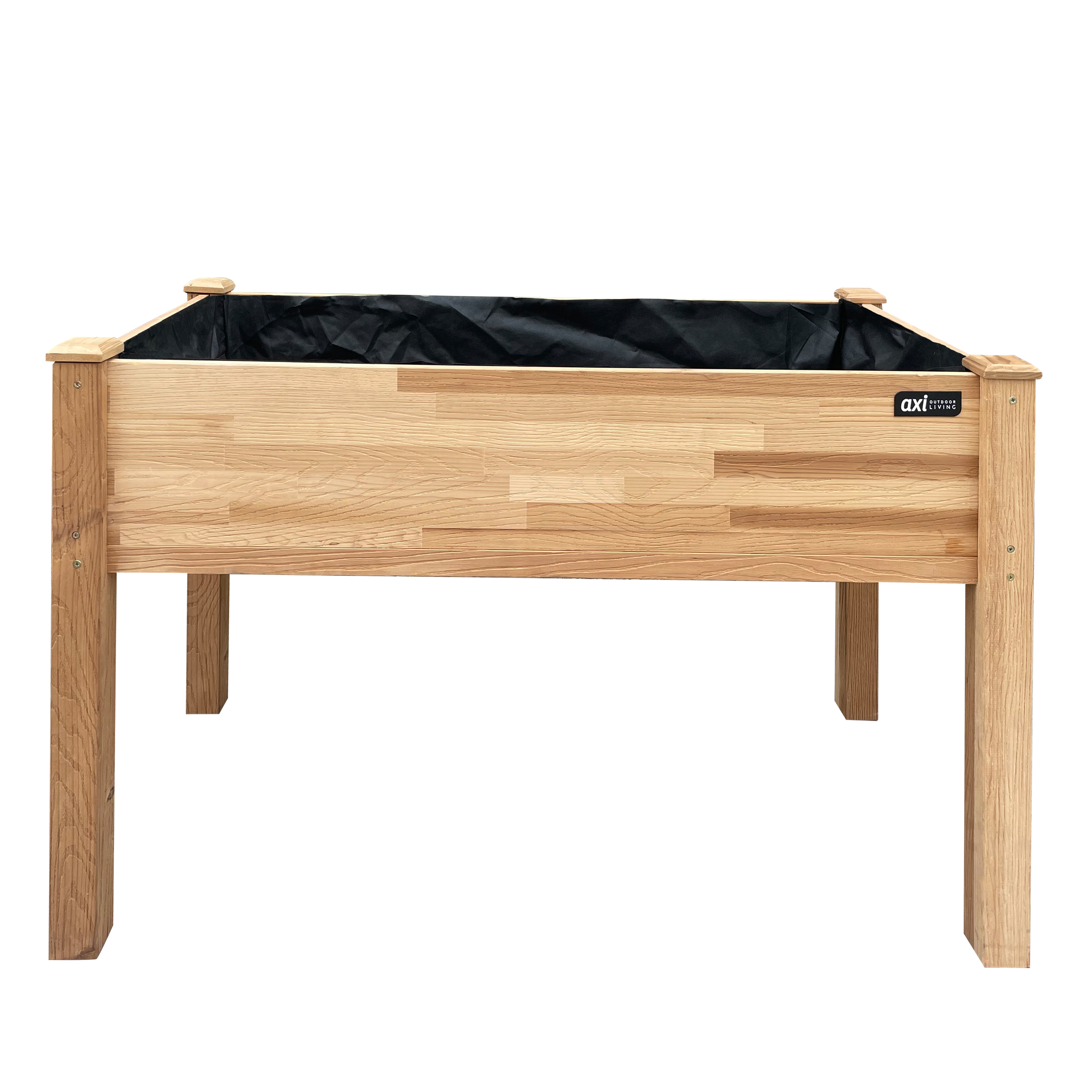 AXI Raised Planter Brown