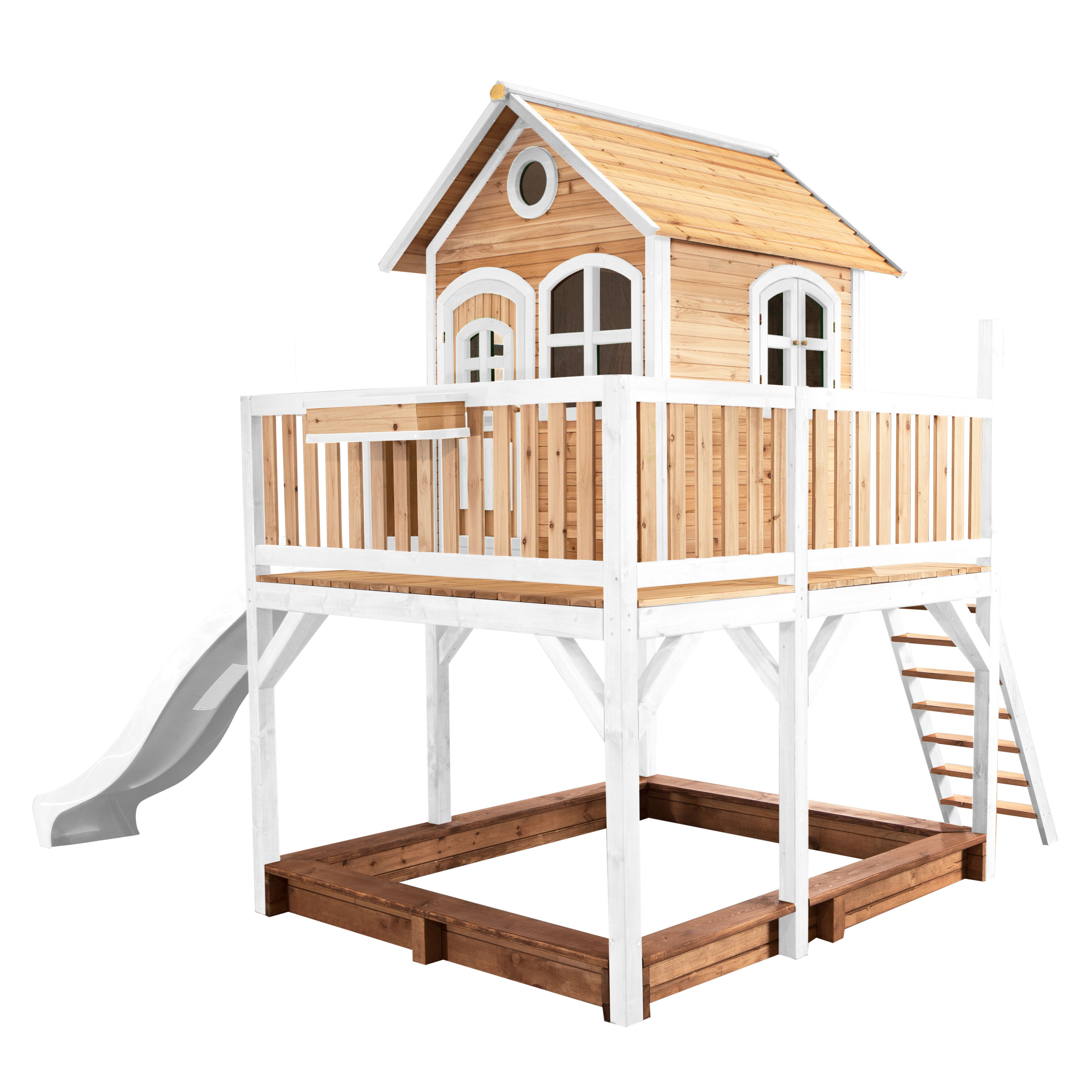 AXI Liam Playhouse Brown/White - White Slide