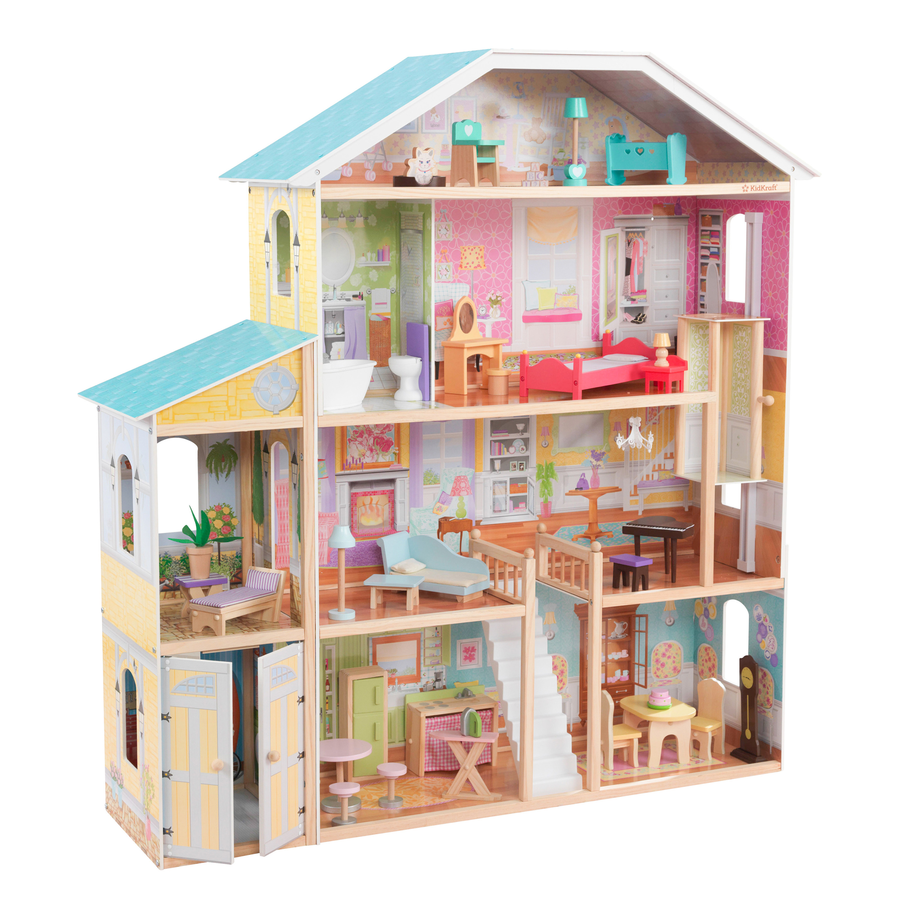 KidKraft Majestic Mansion Dollhouse-0706943652527 KidKraft Majestic Mansion Dollhouse