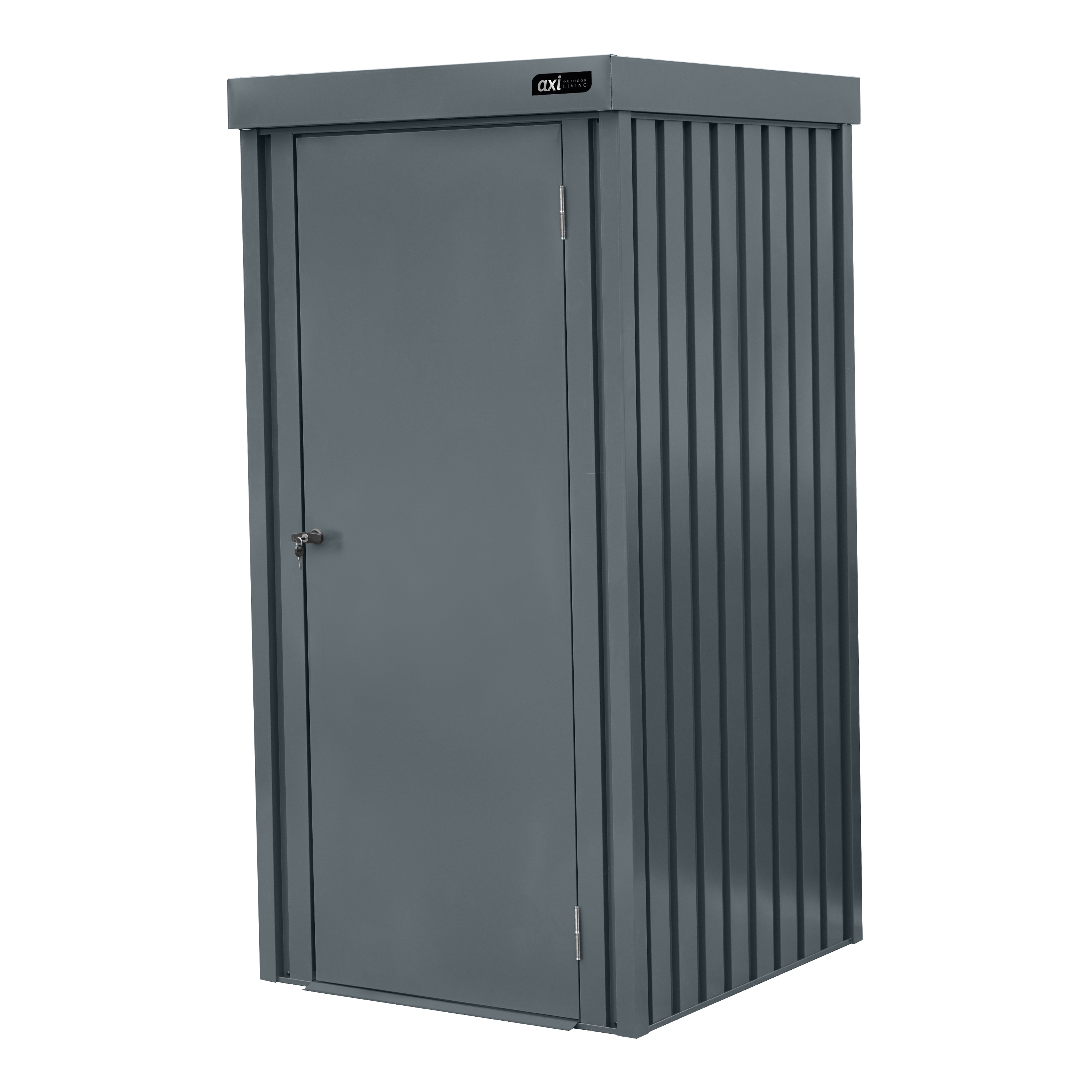 AXI Hector Premium Gartenschrank aus Metall - 1300L Anthrazit 