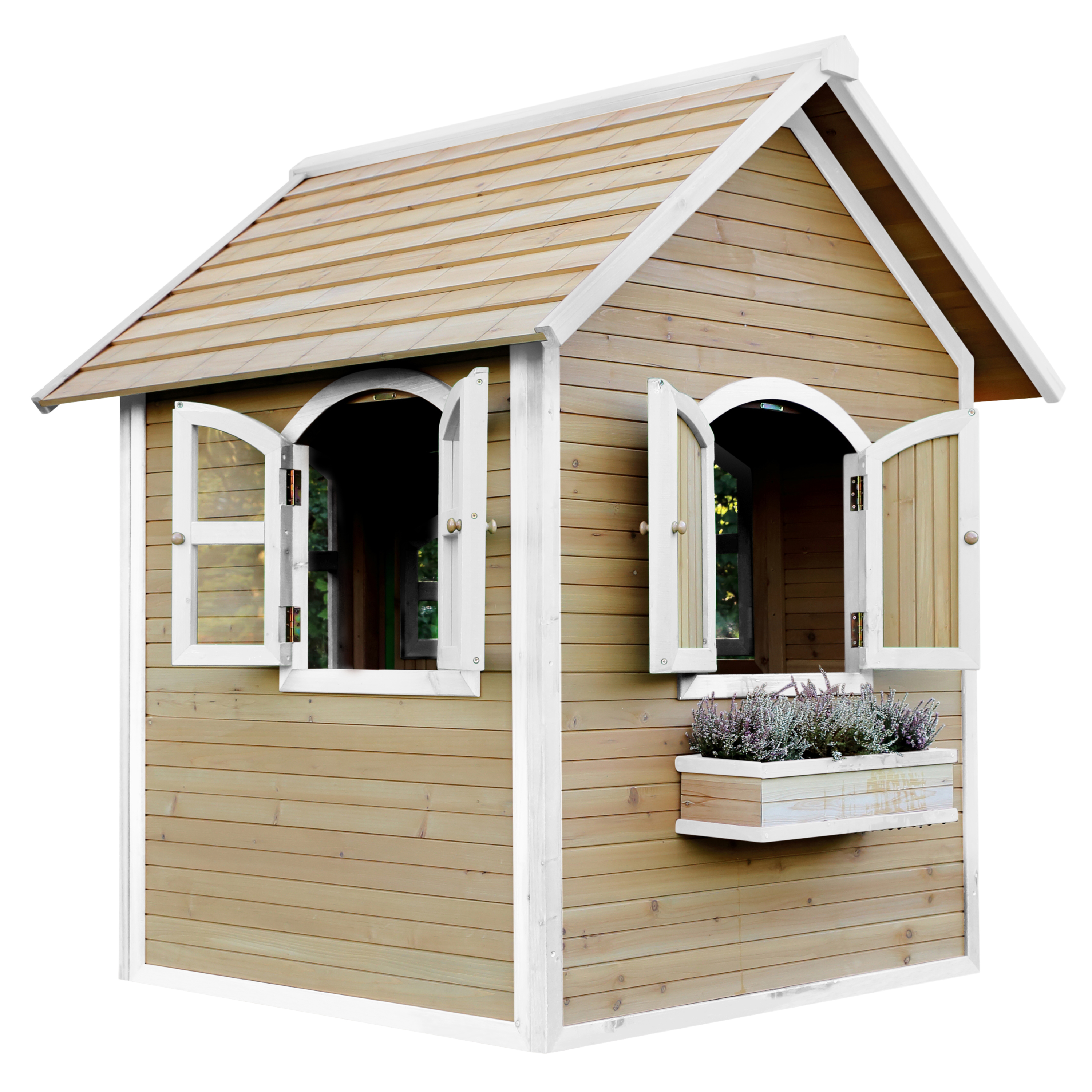 AXI Julia Playhouse Brown/White-8717973932734 AXI Julia Playhouse Brown/White
