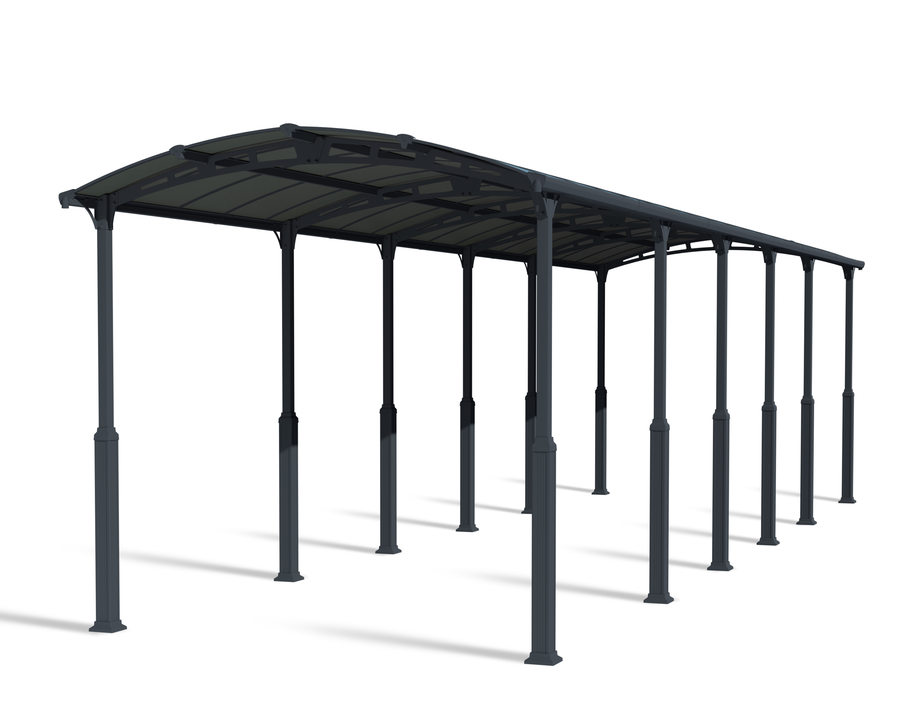 Canopia Alpine 1290X359X307 cm RV Carport en Boothuis Donkergrijs Brons-7290108601152 Canopia Alpine 1290X359X307 cm RV Carport en Boothuis Donkergrijs Brons