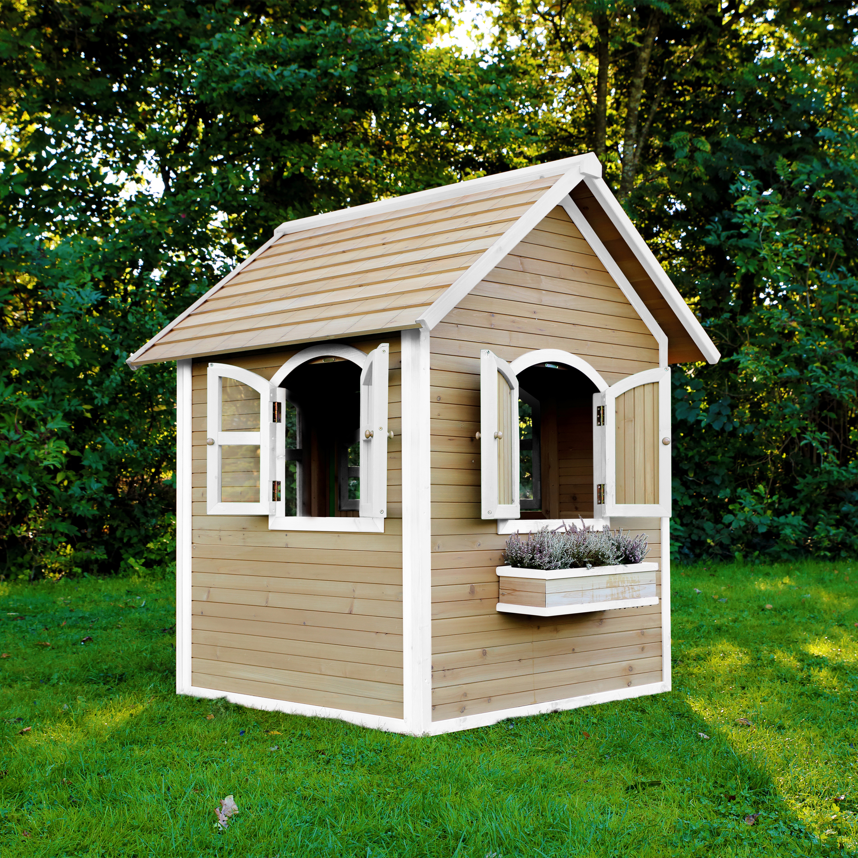AXI Julia Playhouse Brown/White-8717973932734 AXI Julia Playhouse Brown/White