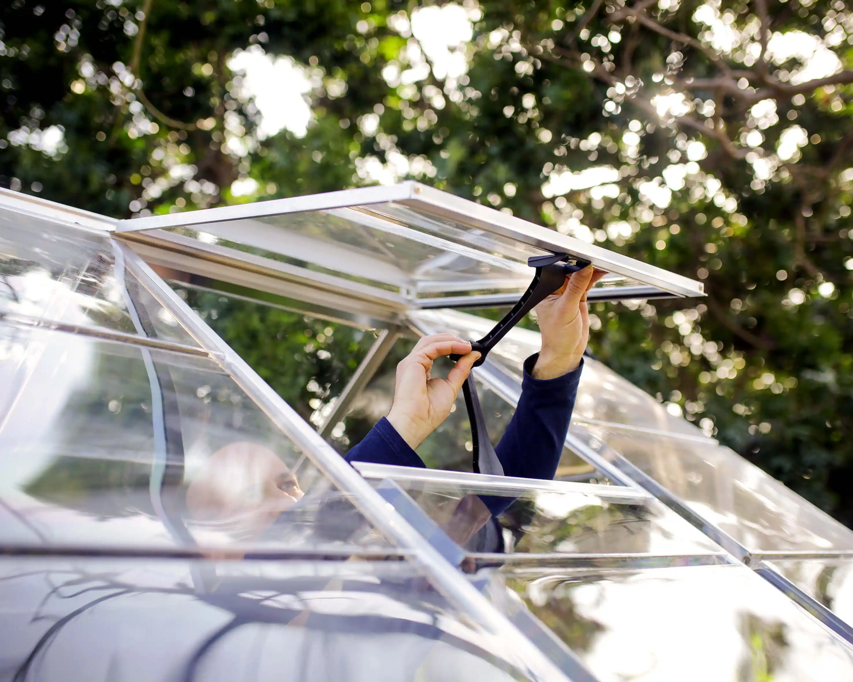 Canopia Harmony 186X185X208 cm Tuinkas Zilver Helder