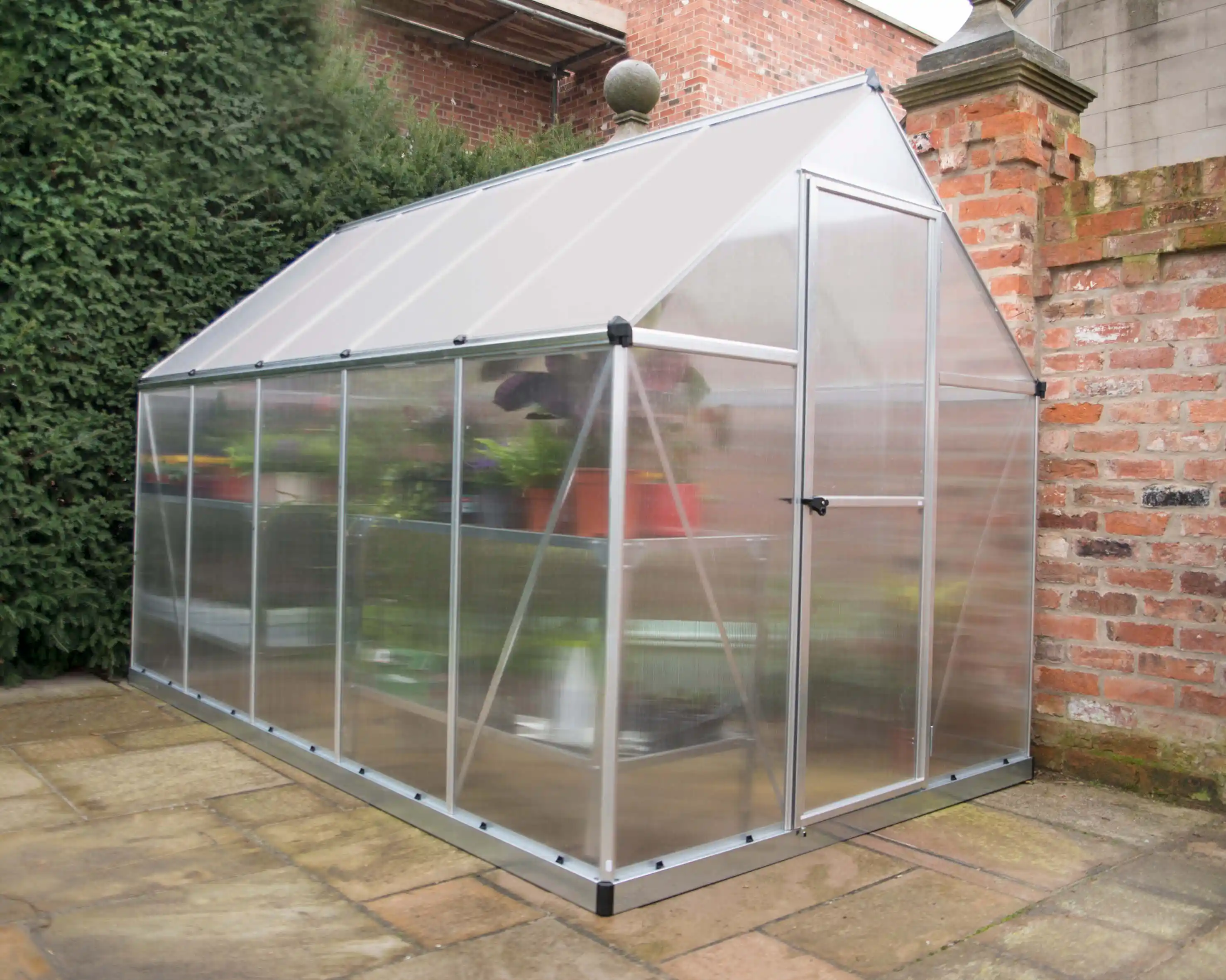 Canopia Mythos 306X185X208 cm Tuinkas Zilver meerwandig-7290103110925 Canopia Mythos 306X185X208 cm Tuinkas Zilver meerwandig
