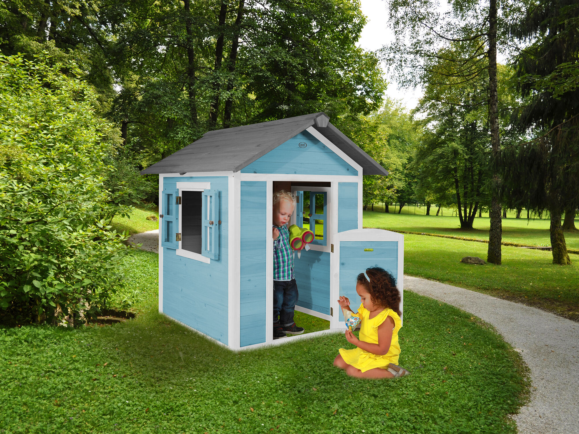 AXI Lodge Playhouse Caribbean Blue