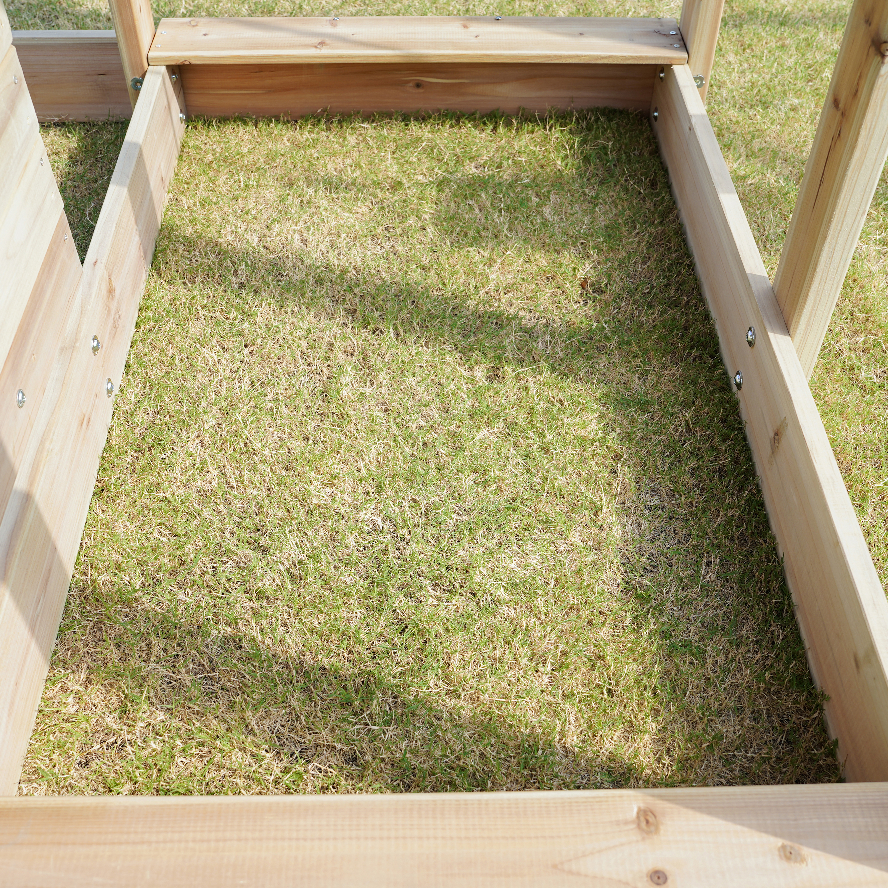 AXI Moos Climbing Frame with Double Swing Set - Lime Green Slide