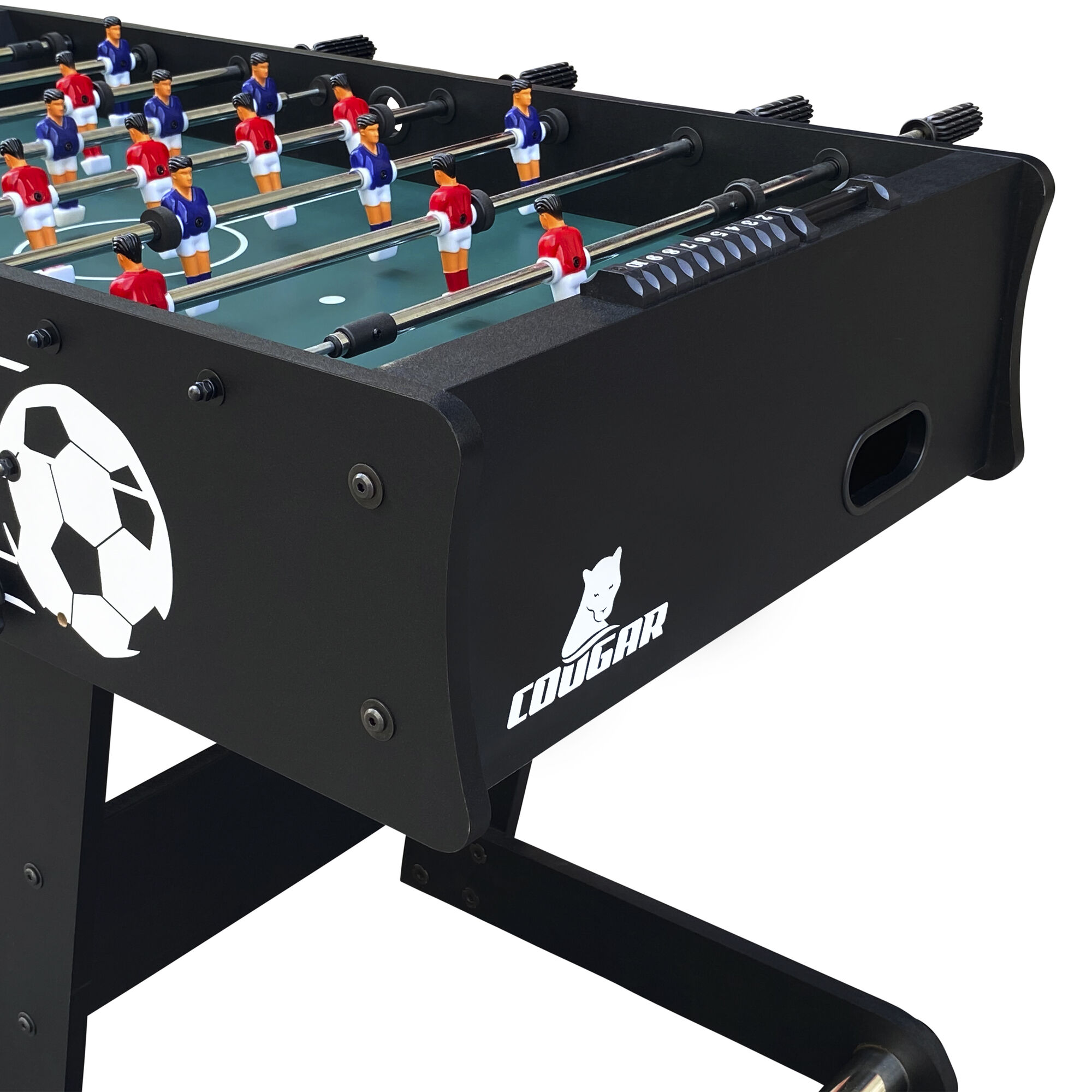 Cougar Scorpion Kick TS opklapbare Voetbaltafel Zwart