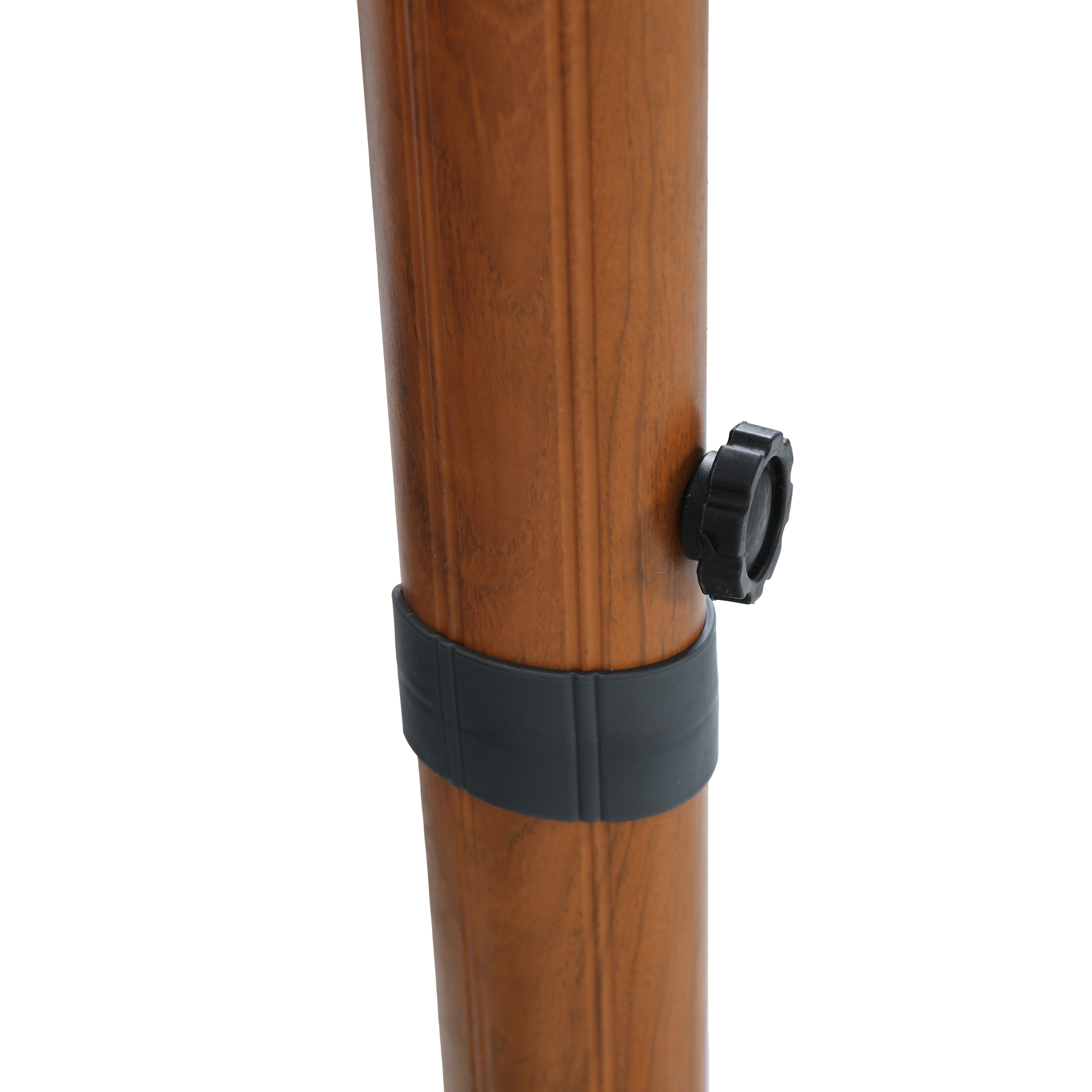 AXI Marisol Zweefparasol Ã˜ 300cm Houtlook/grijs
