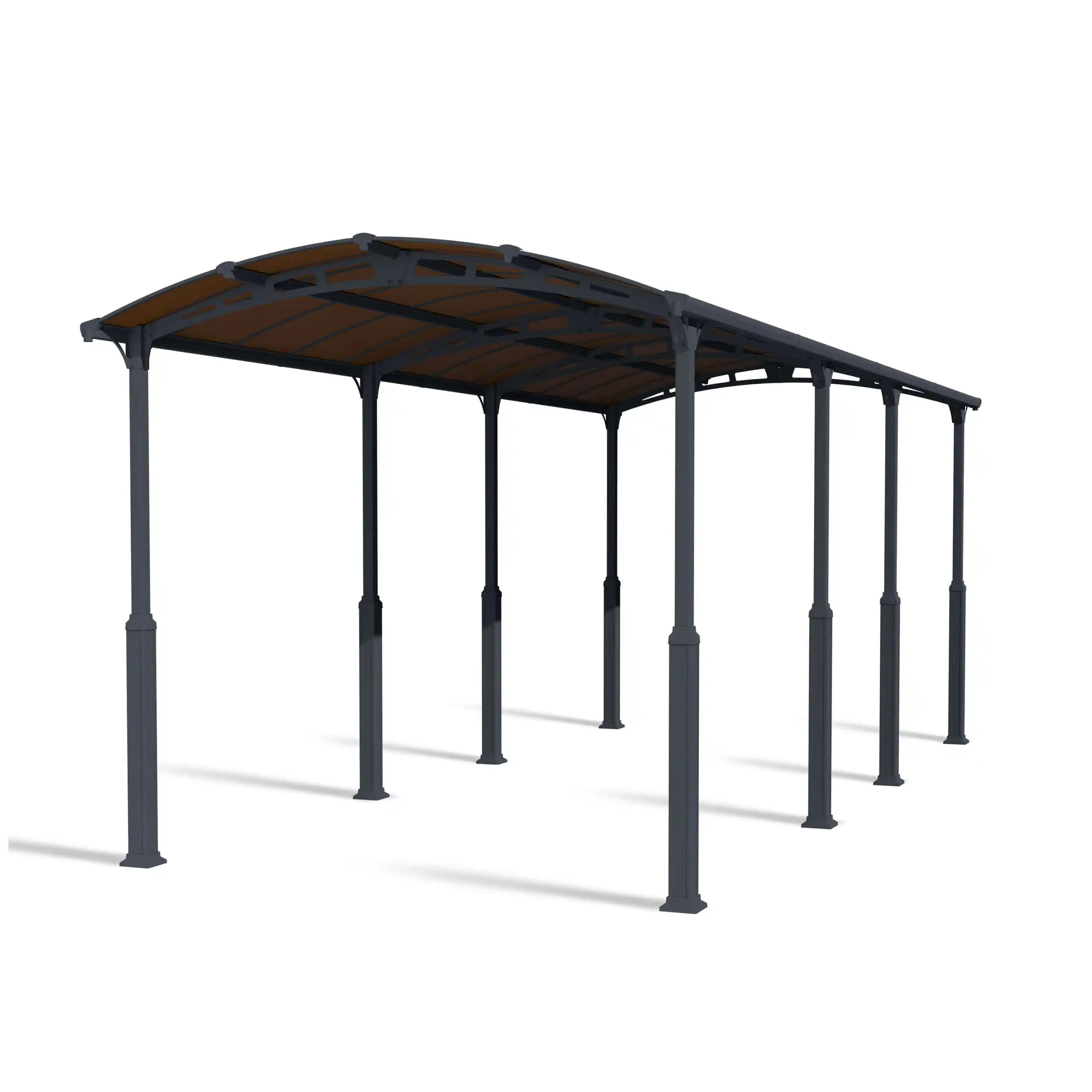 Canopia Alpine Wohnwagen Carport und Bootshaus 863X360X307cmDunkelgrau Bronze Canopia Alpine Wohnwagen Carport und Bootshaus 863X360X307cmDunkelgrau Bronze