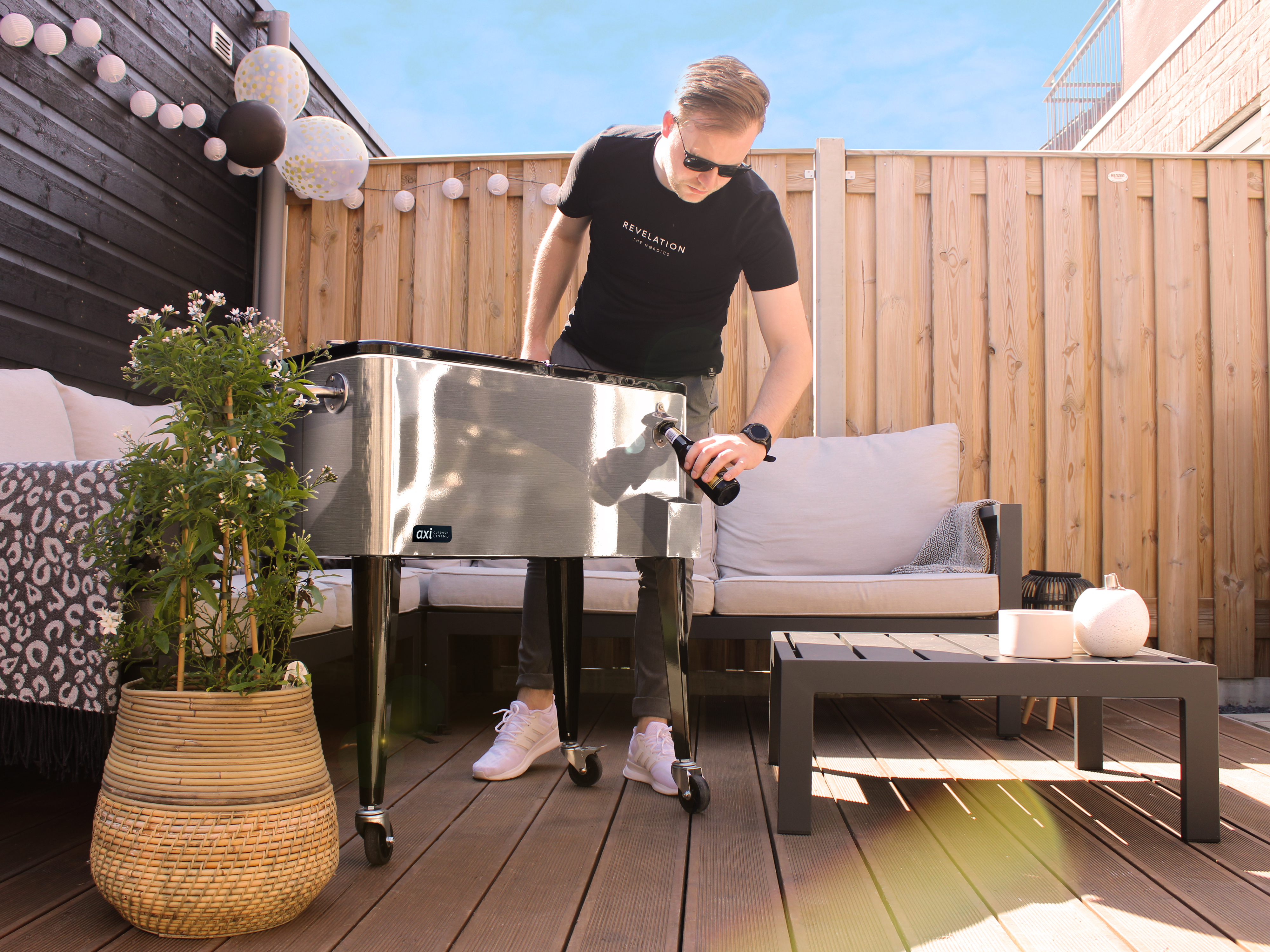 AXI Retro Cooler RVS