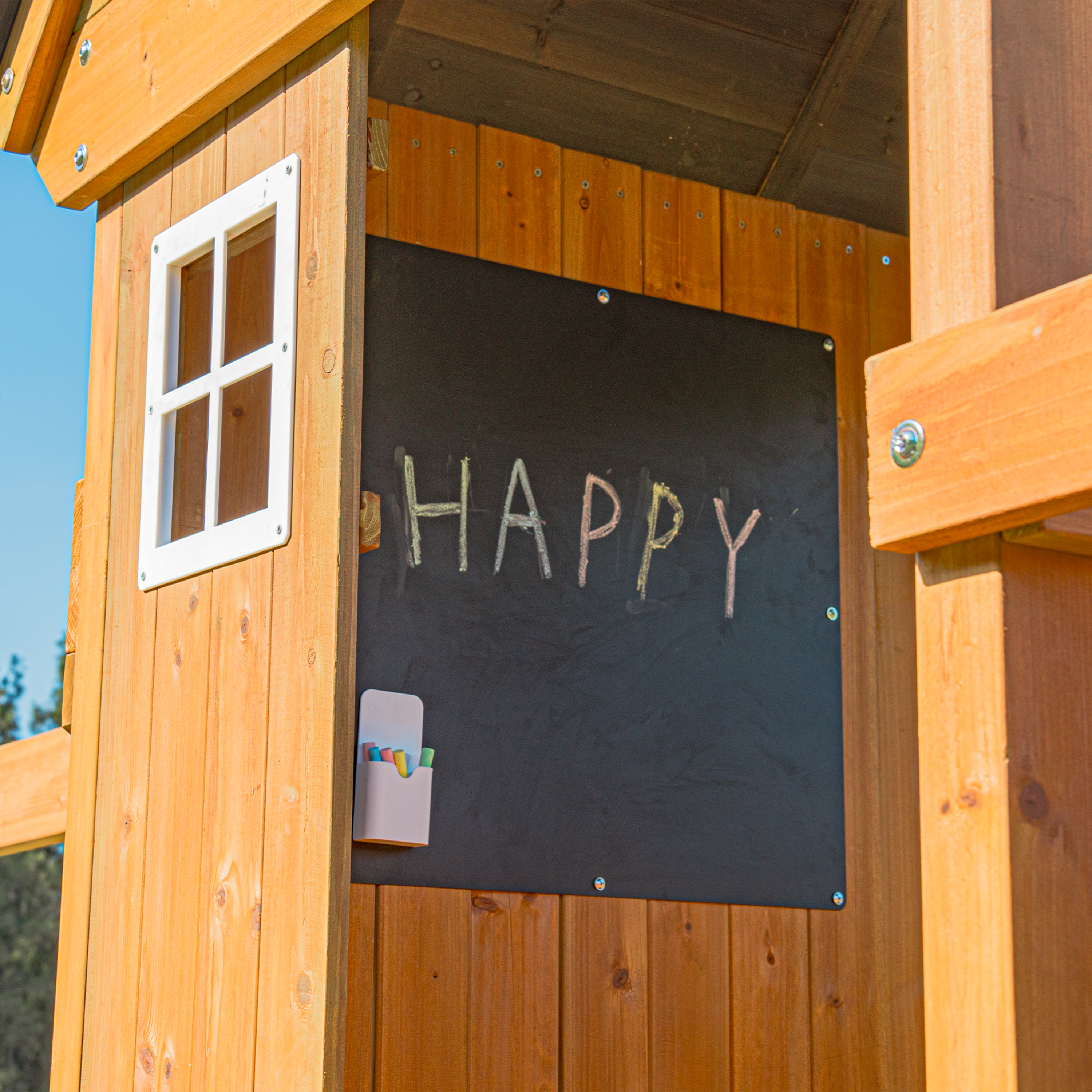 AXI Jack Climbing Frame with Double Swing and Trapeze – Green Slide