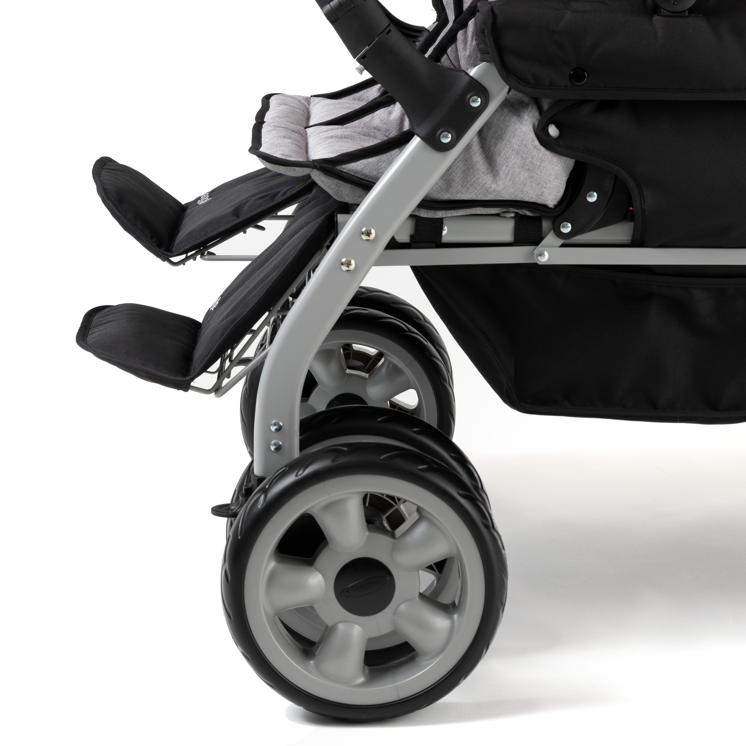 Gaggle Jamboree Folding Stroller for 6 children - Red-0849801015185 Gaggle Jamboree Folding Stroller for 6 children - Red