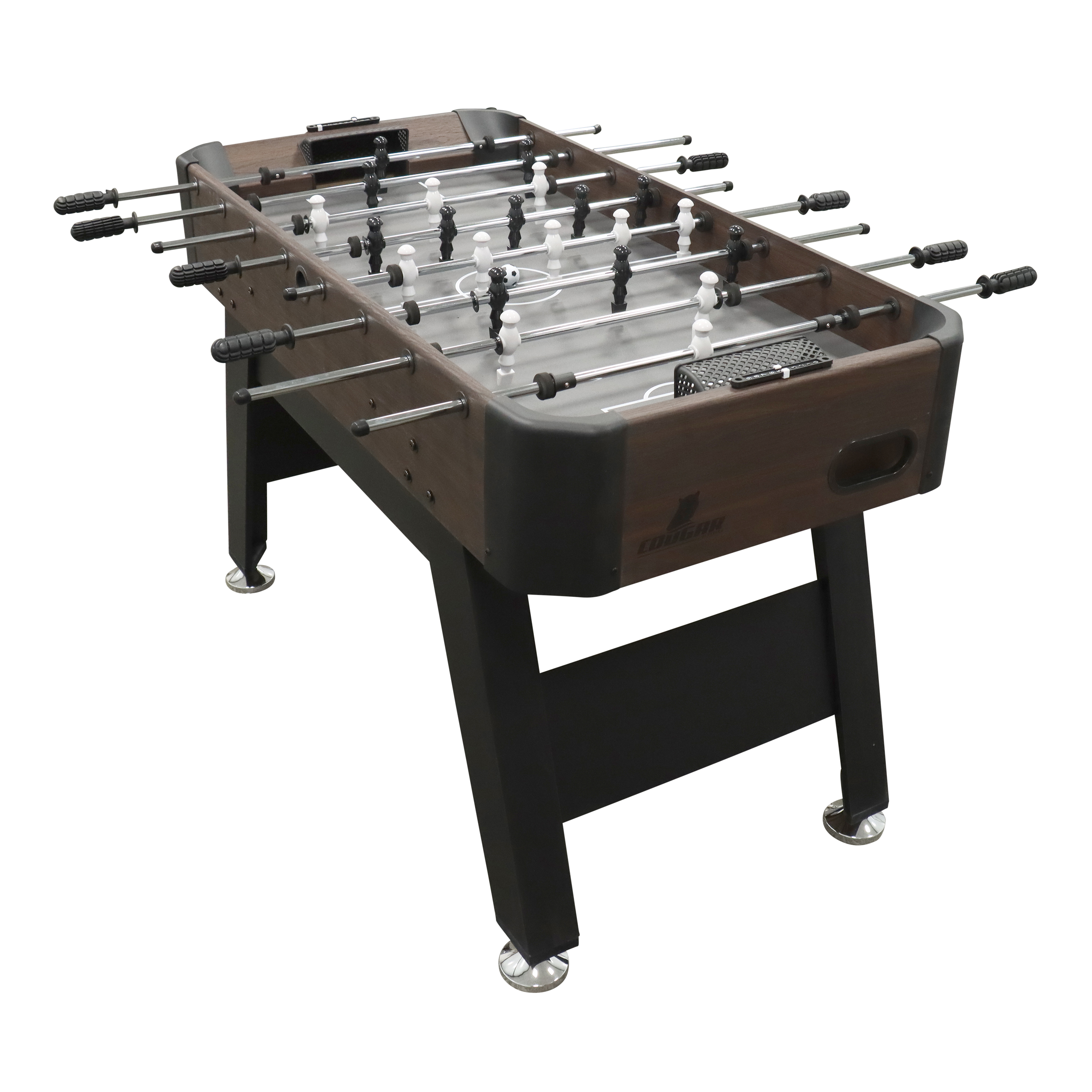 Cougar Striker Football Table Dark Brown/Black