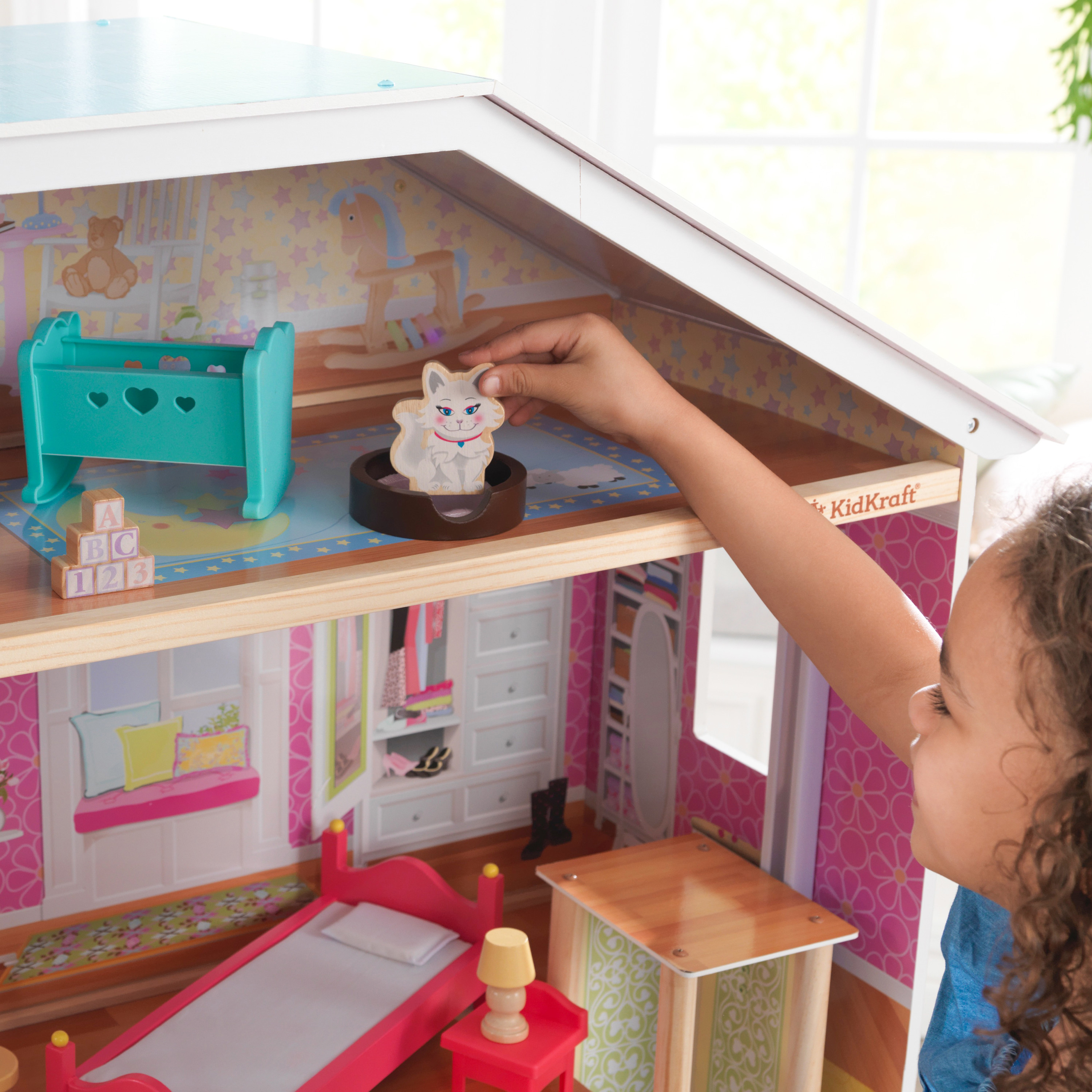 KidKraft Majestic Mansion Dollhouse-0706943652527 KidKraft Majestic Mansion Dollhouse