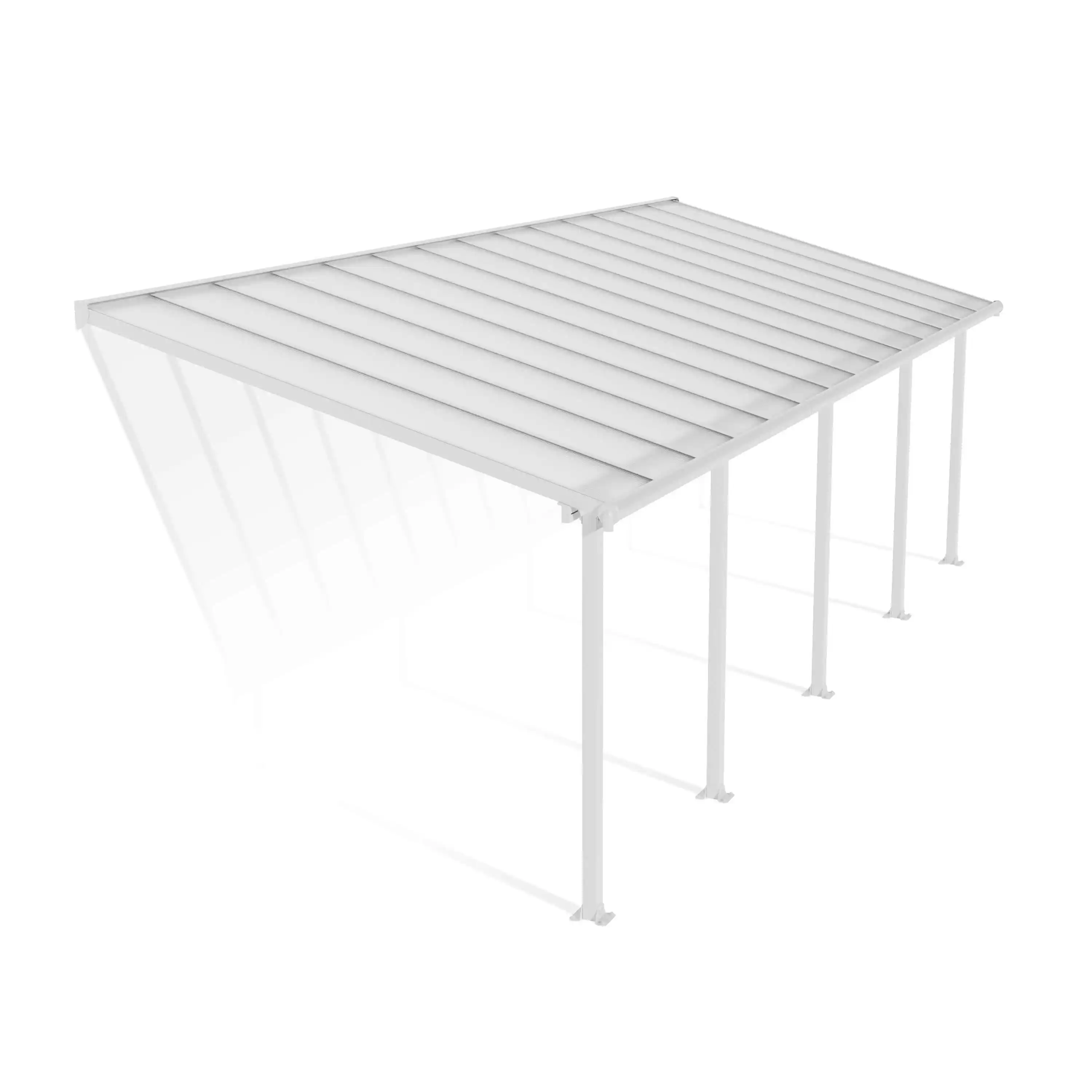 Canopia Olympia 860X294 cm Terrasoverkapping Wit Helder