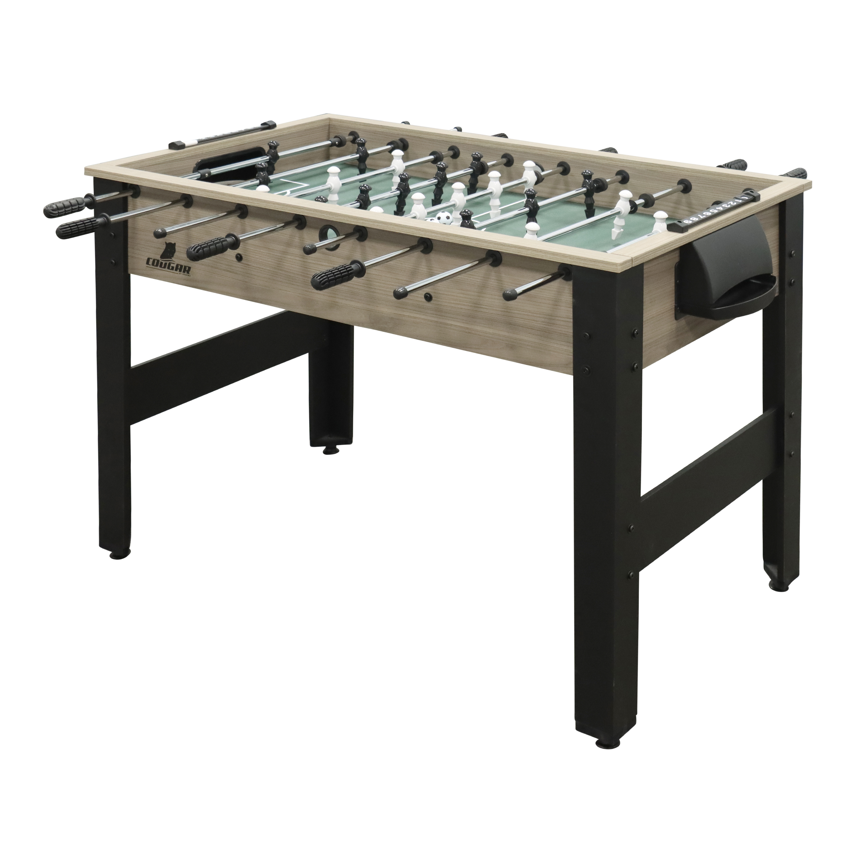 Cougar Spin Kick Football Table Oak/Black