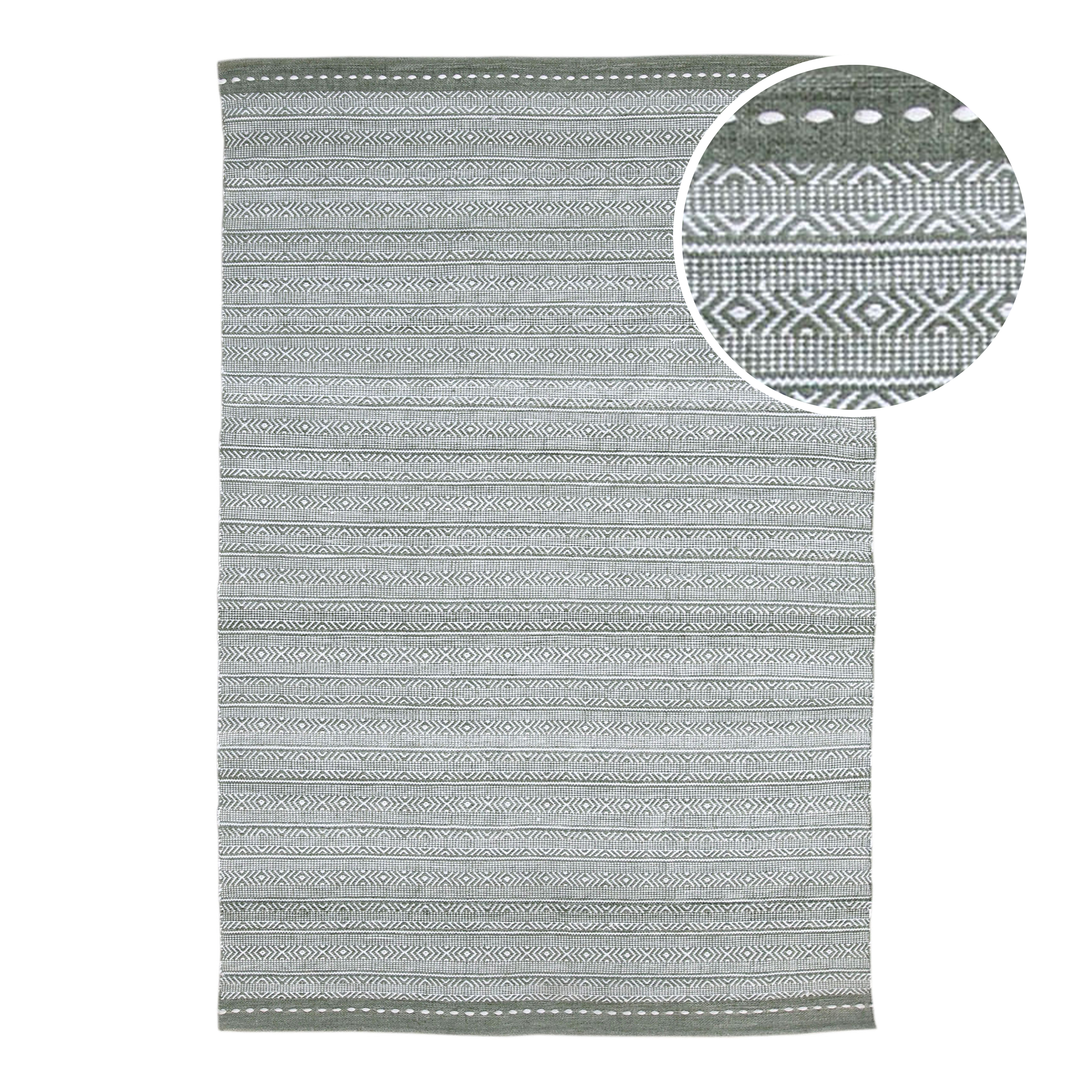 AXI Rhodos Outdoor-Teppich – 140 x 200 cm - Grün