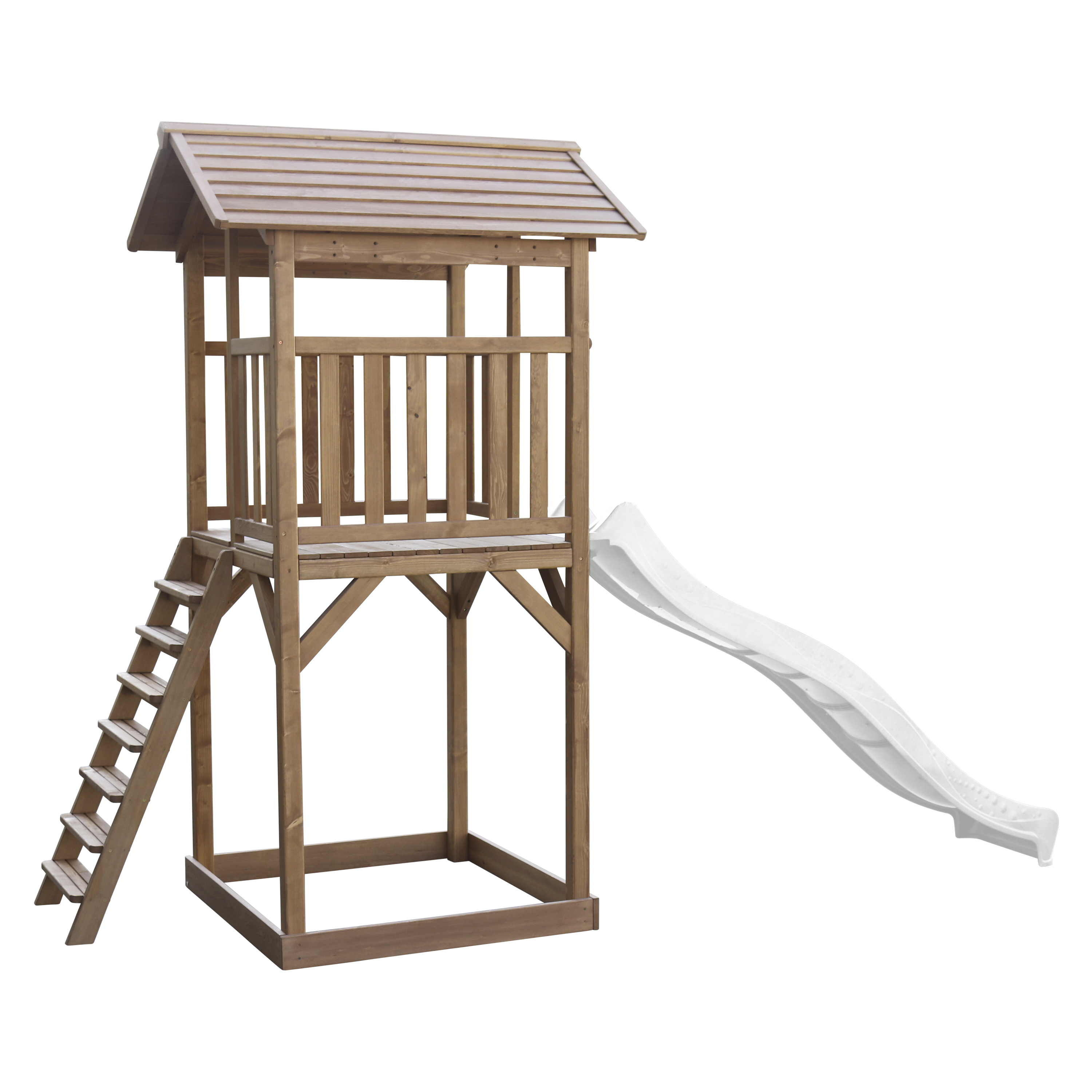 AXI Beach Tower Brown - White Slide