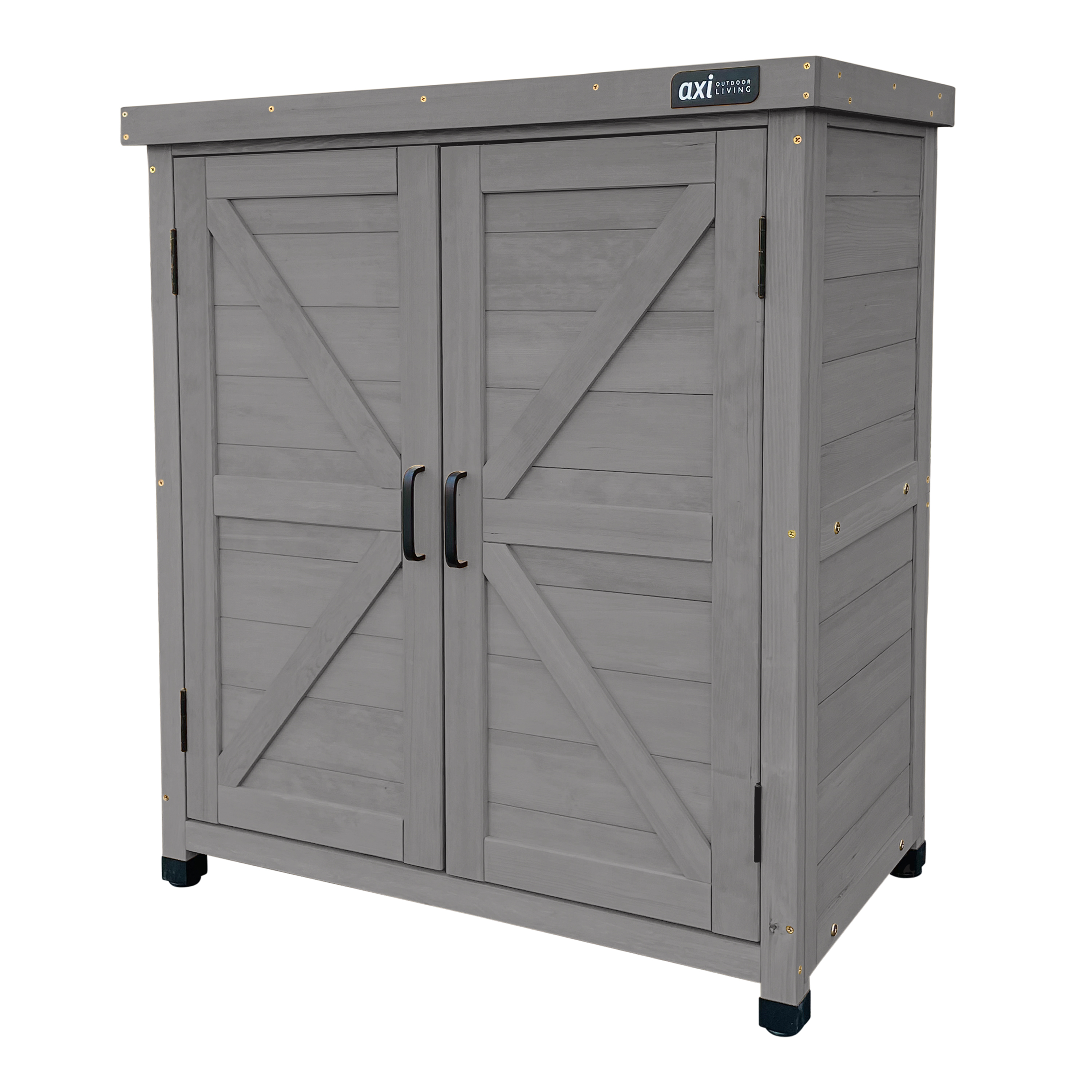 Felix wooden storage cabinet Warm Grey