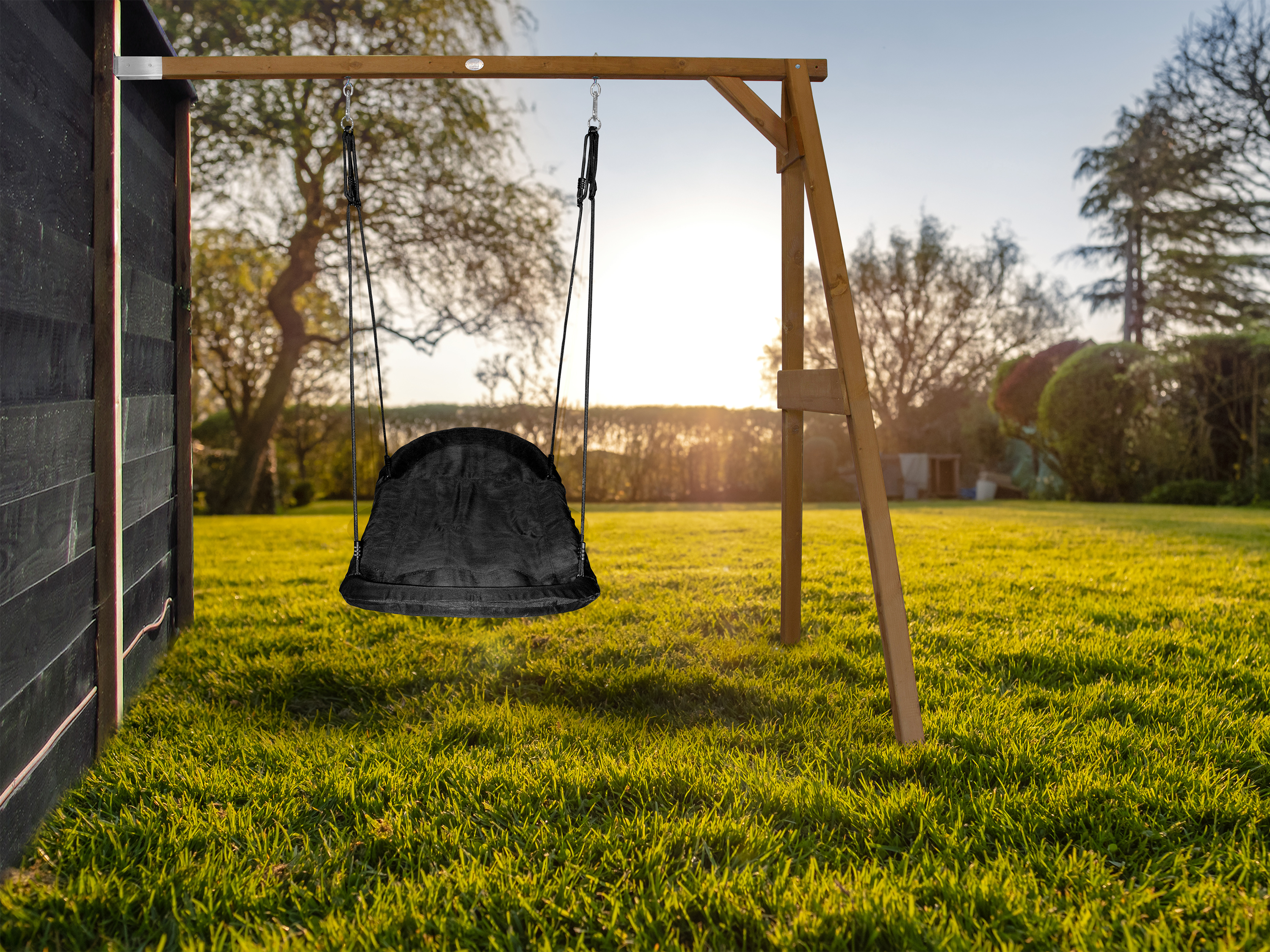 AXI Roxy Attachable Nest Swing Set - Brown