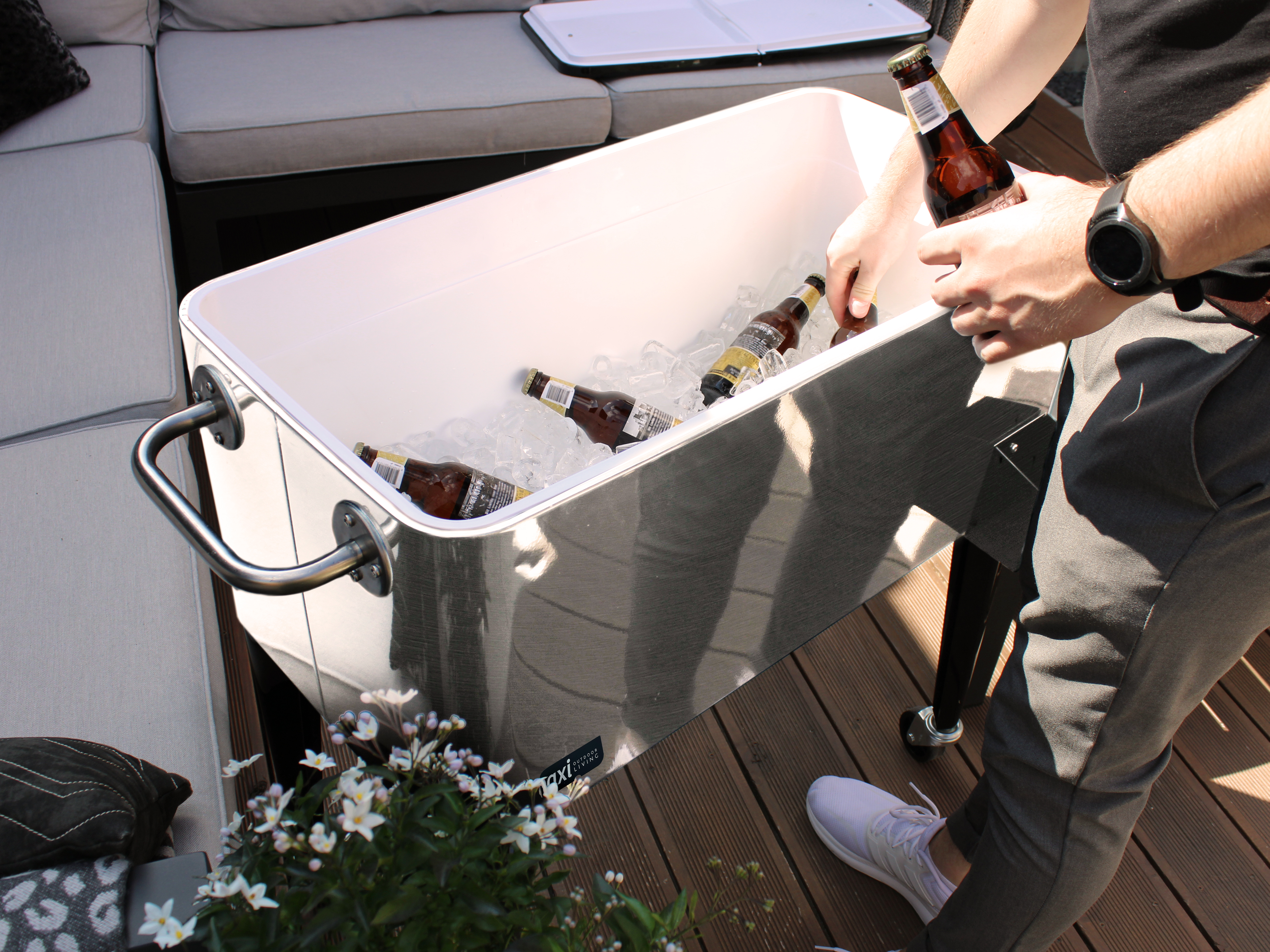 AXI Retro Cooler RVS