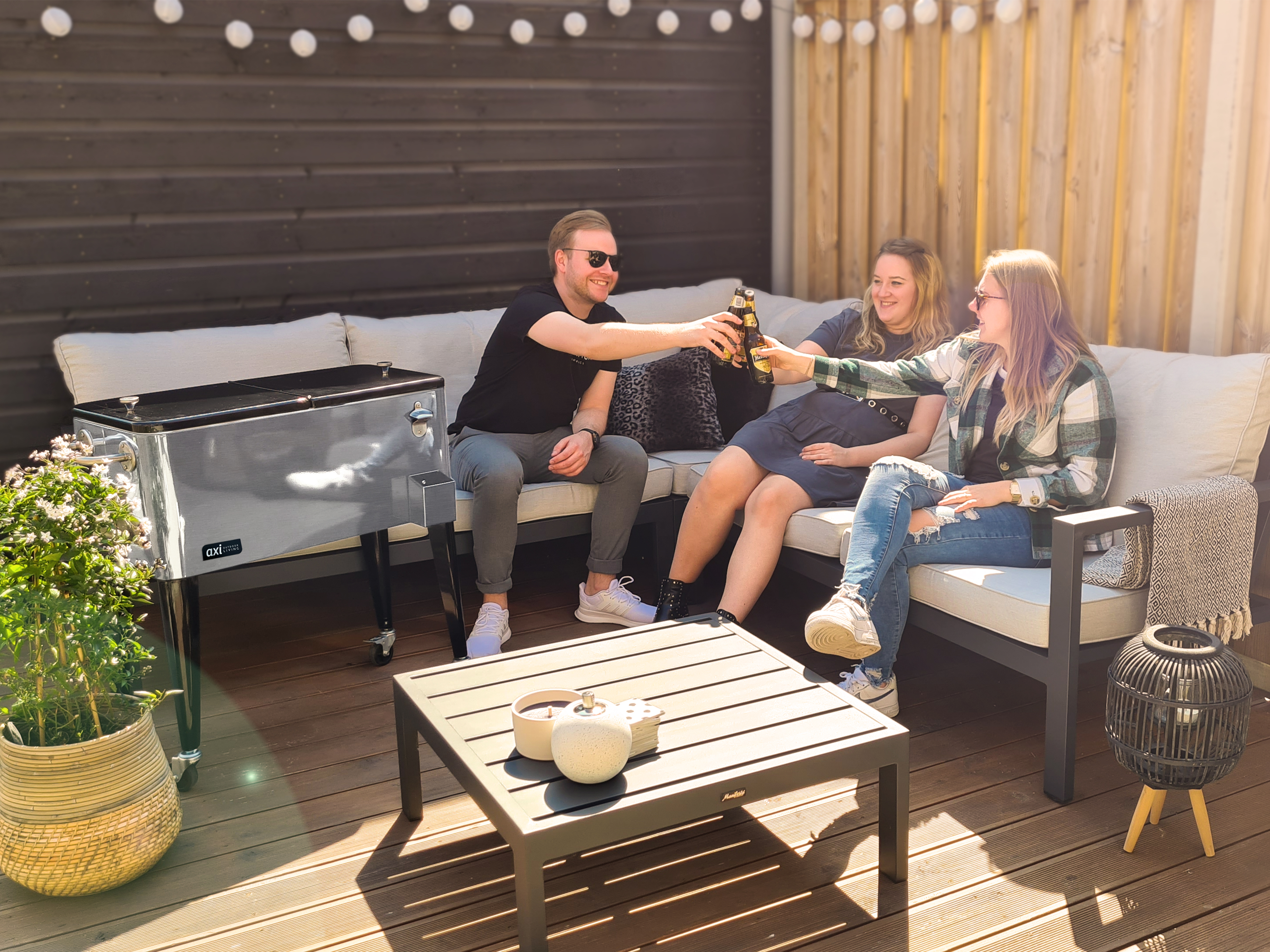 AXI Retro Cooler RVS