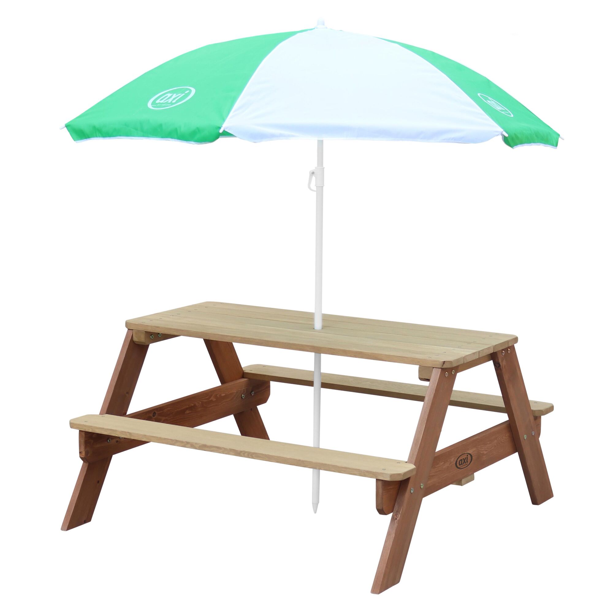 productfoto AXI Parasol ?125 cm Groen/wit