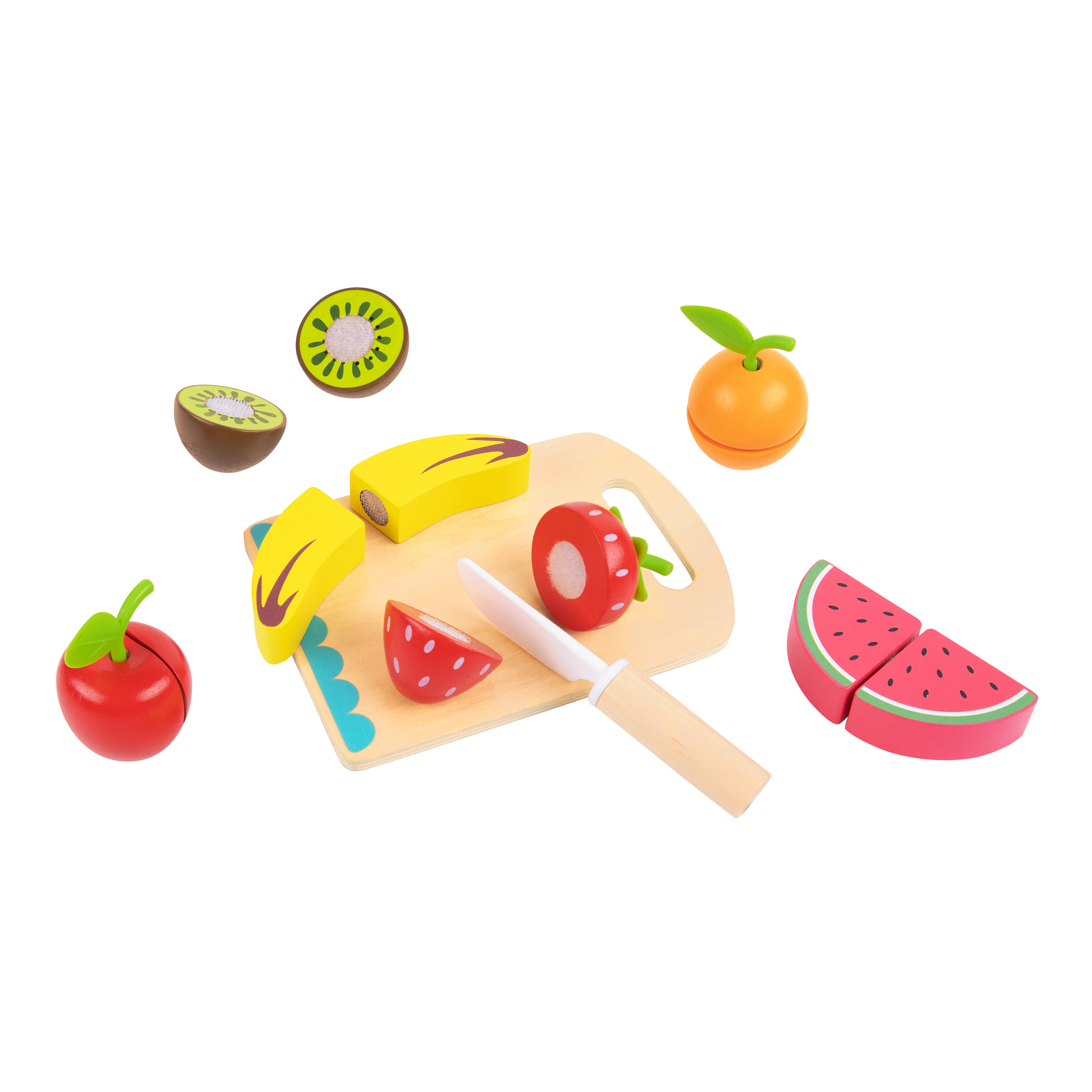 Tooky Toy Küchenspielzeug aus Holz Obst