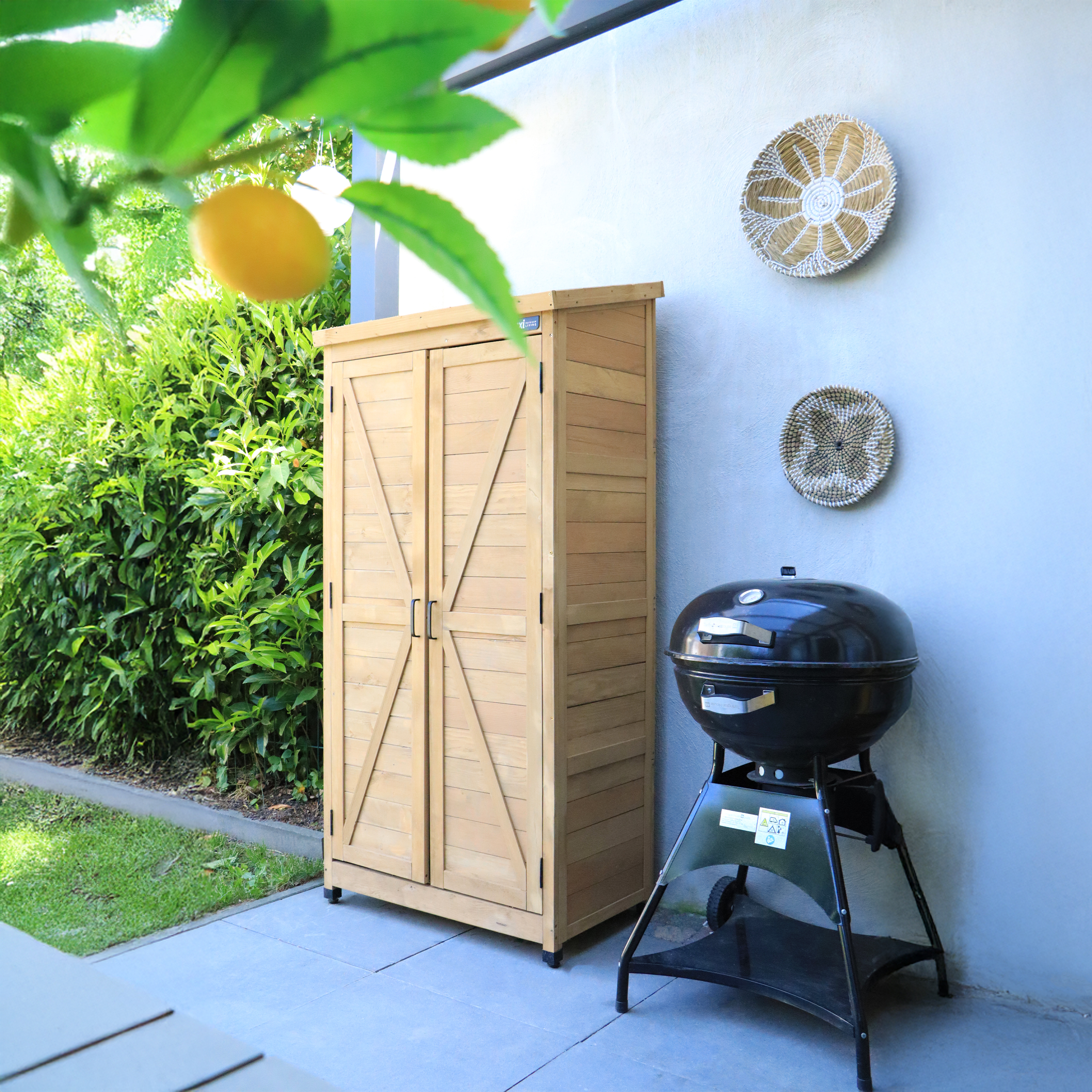 AXI Hugo Storage Cabinet Brown  -8720365064043 AXI Hugo Storage Cabinet Brown