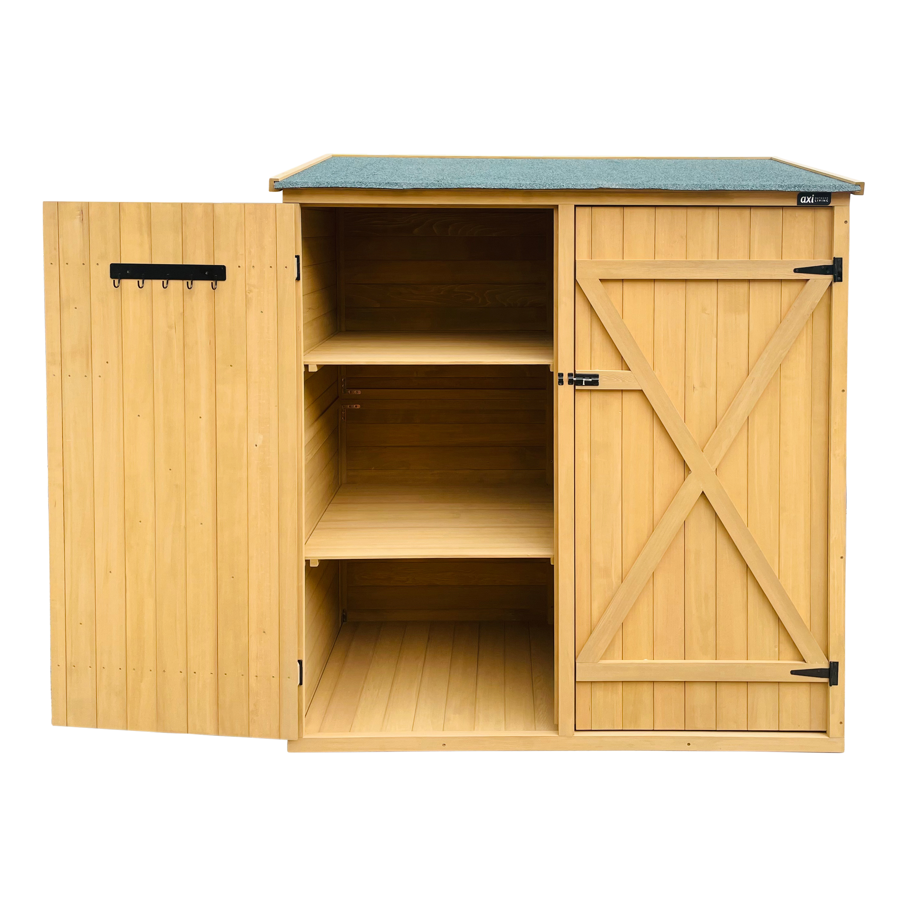 AXI Casper Gartenschrank aus Holz Braun