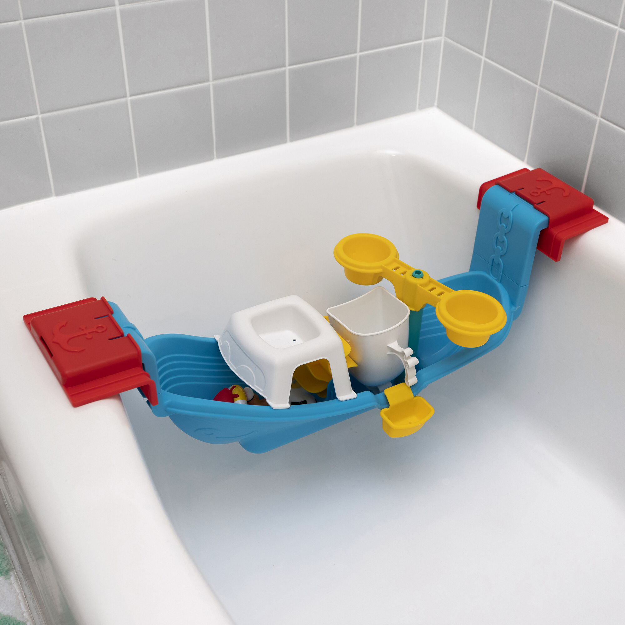 Step2 Nautical Rain Showers Bath Set-0733538414093 Step2 Nautical Rain Showers Bath Set