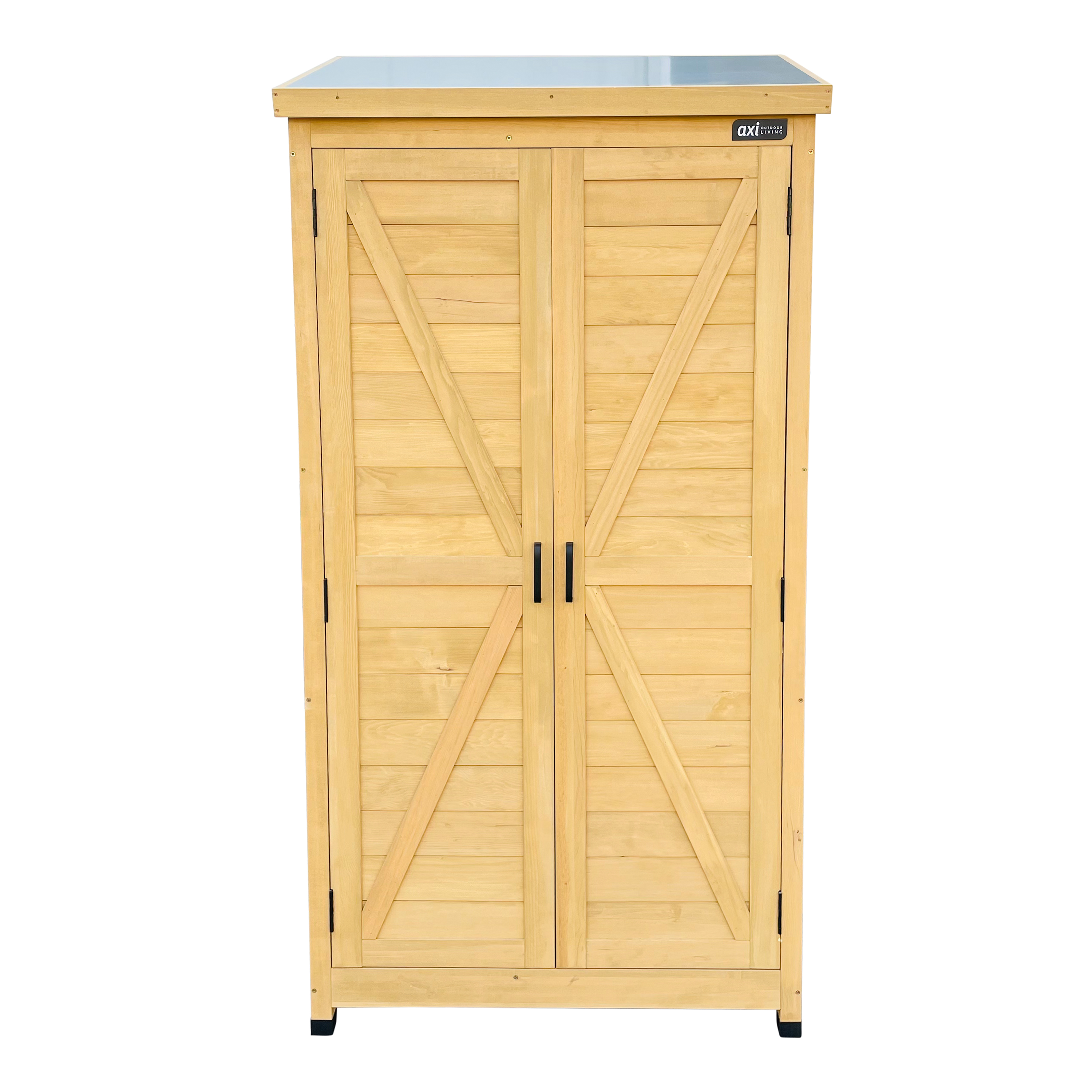 AXI Hugo Gartenschrank aus Holz Braun  