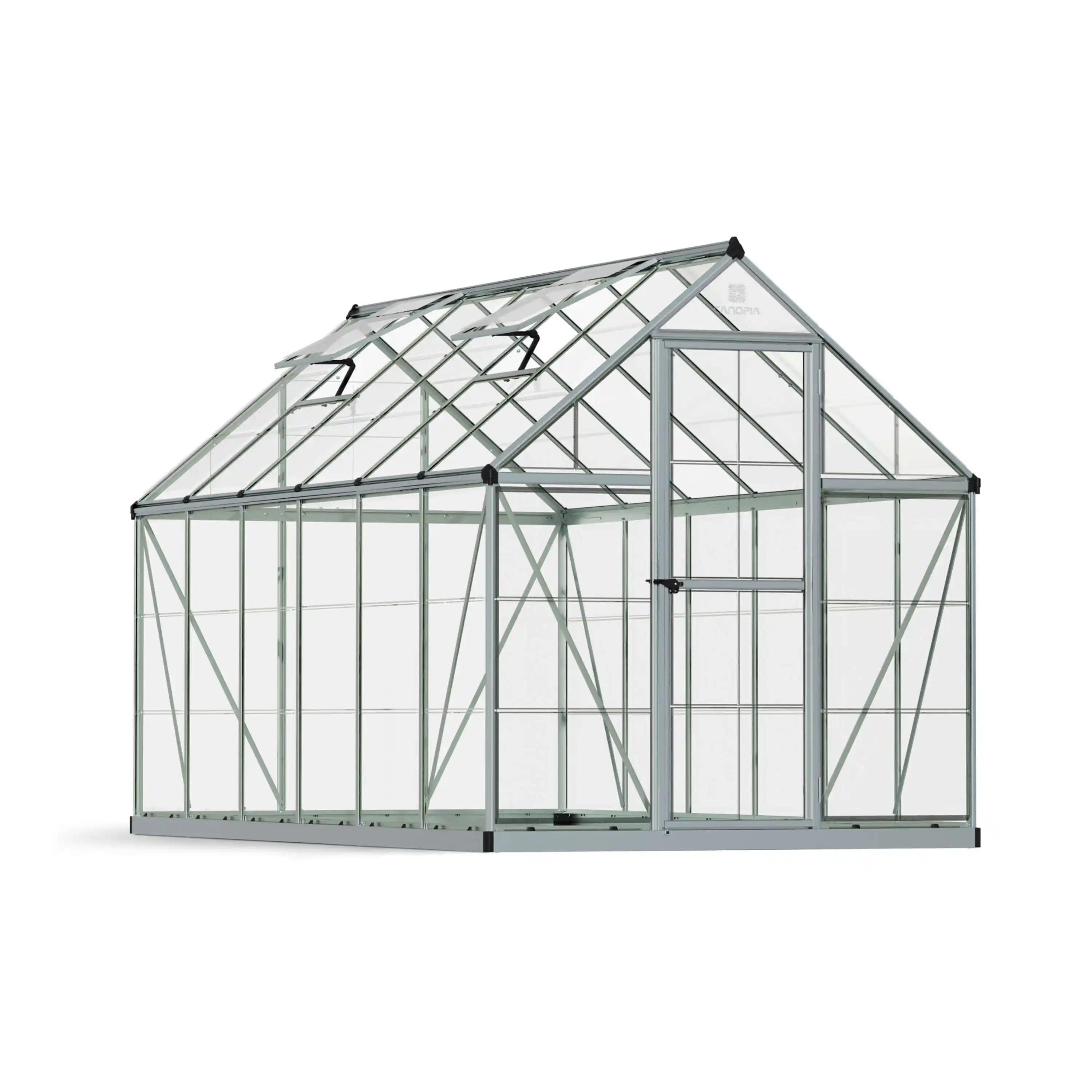 Canopia Harmony 370X185X208 cm Tuinkas Zilver Helder