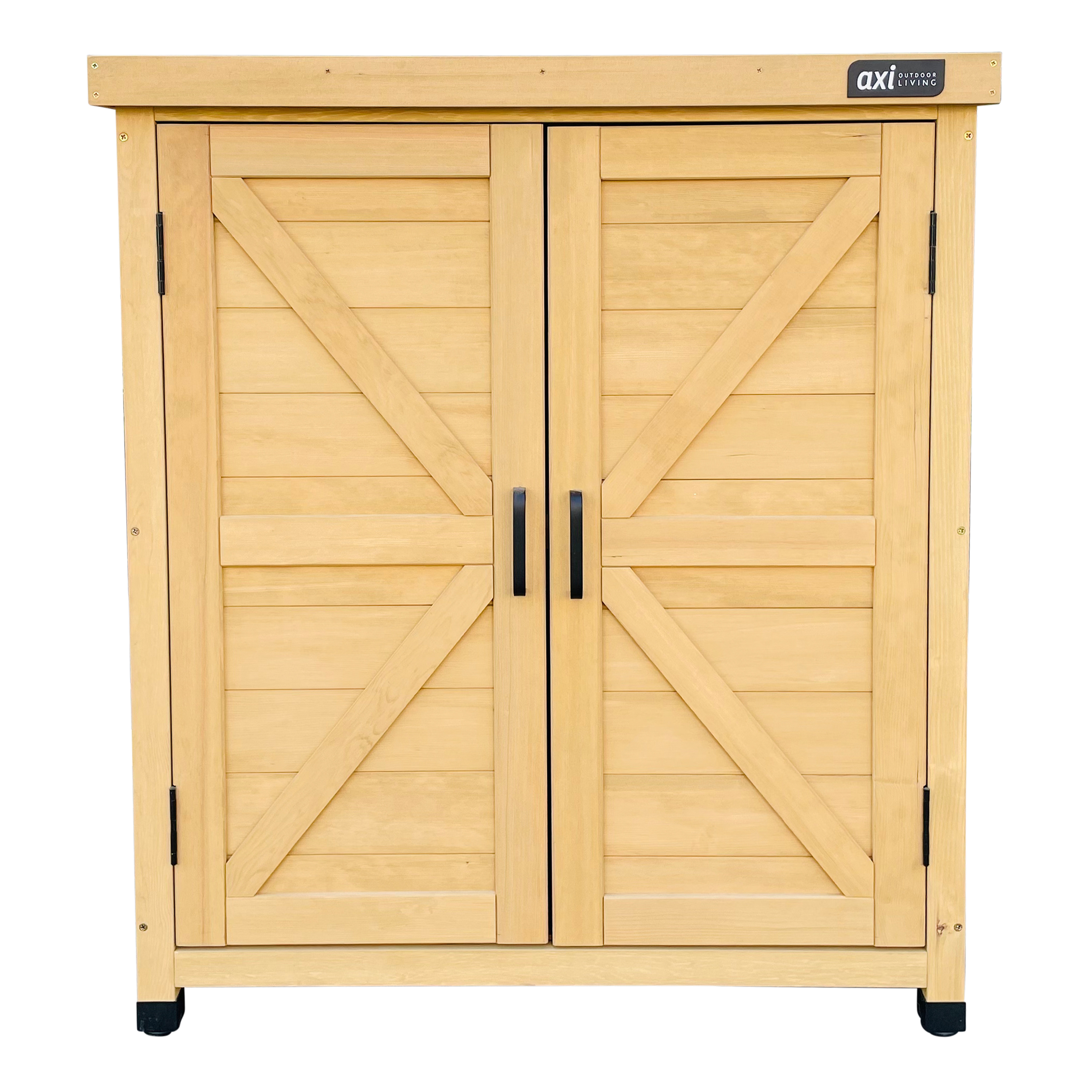 AXI Felix Gartenschrank aus Holz Braun