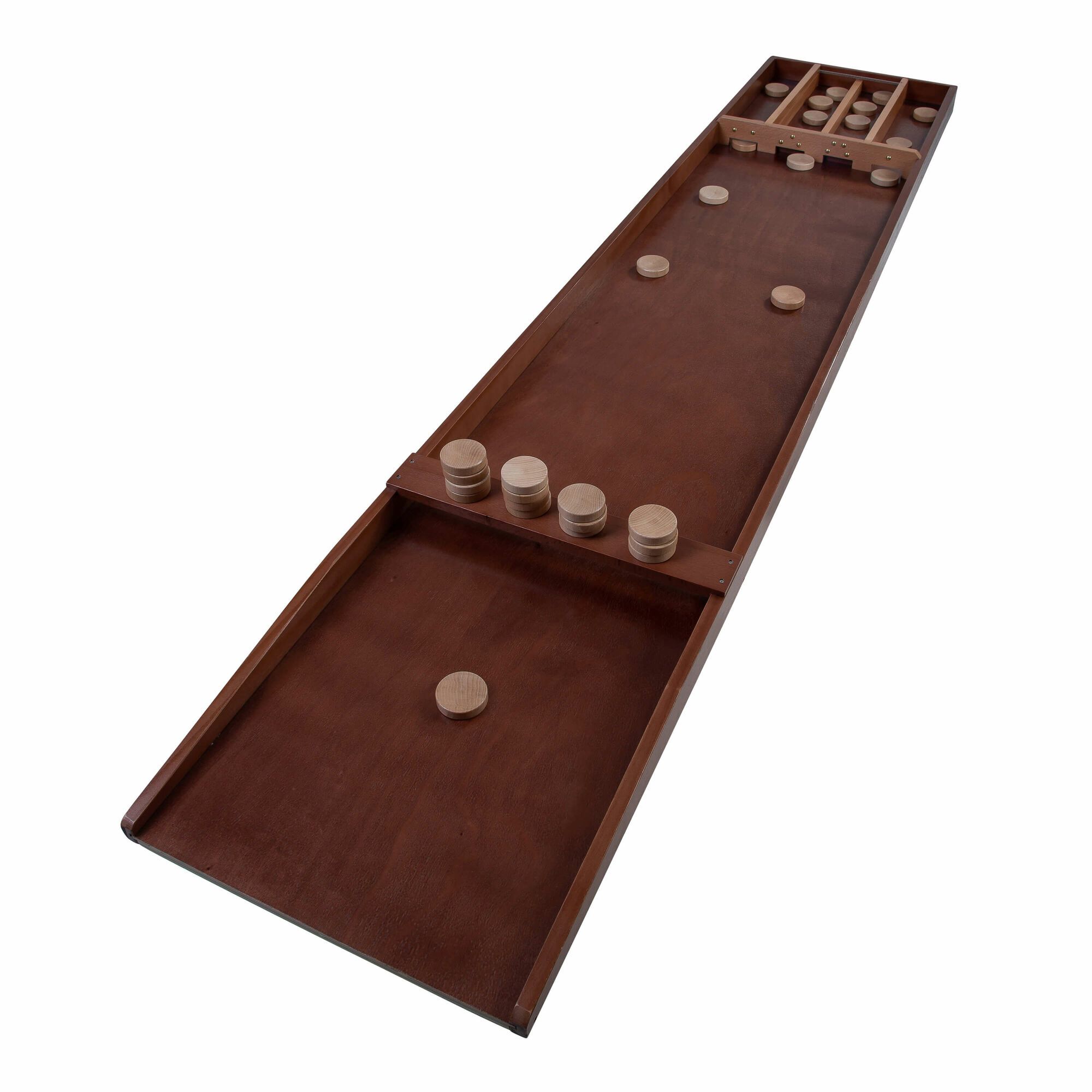 Longfield Shuffleboard Deluxe Buchenholz 200cm