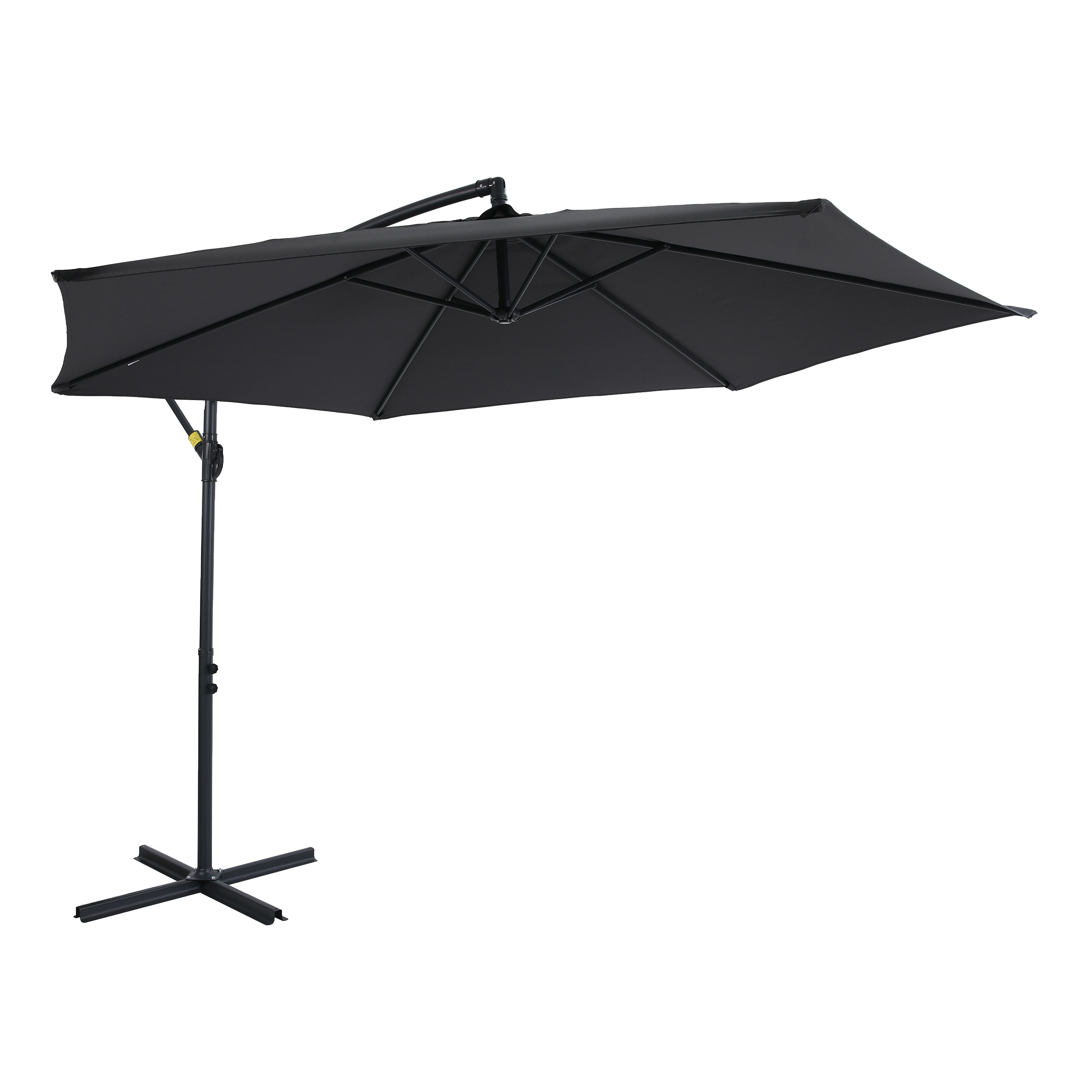 AXI Dion Cantilever Parasol Ø 300cm Anthracite/Grey