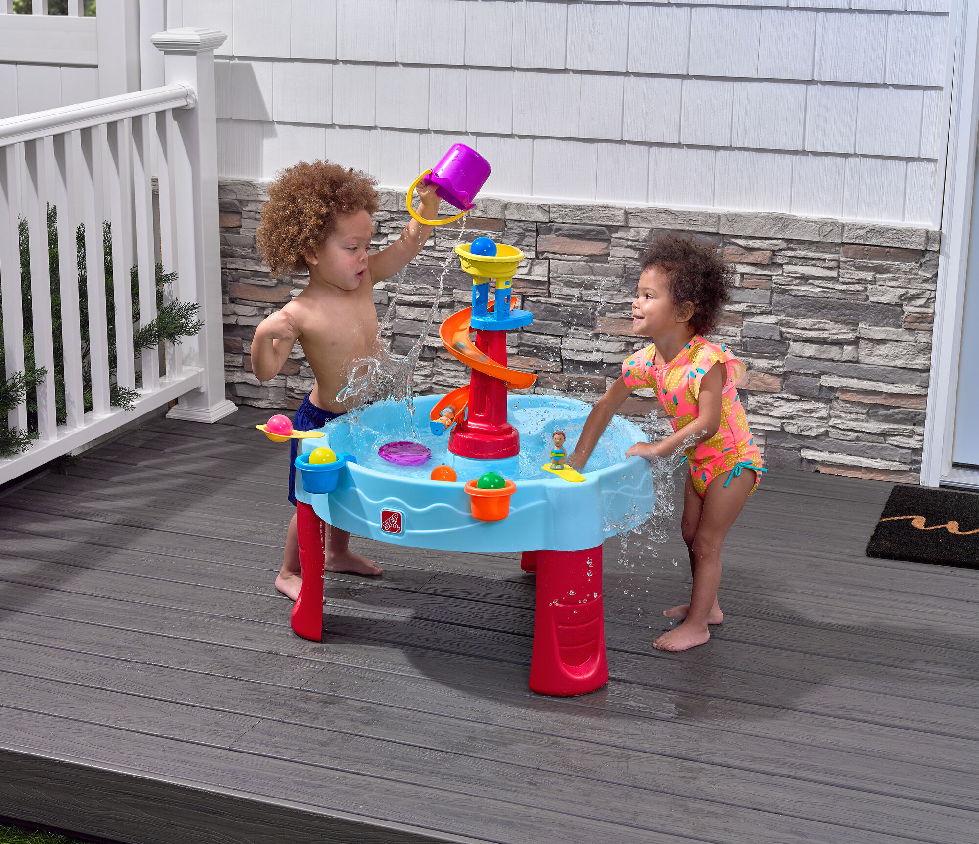 Step2 Spiral Slide Water Table