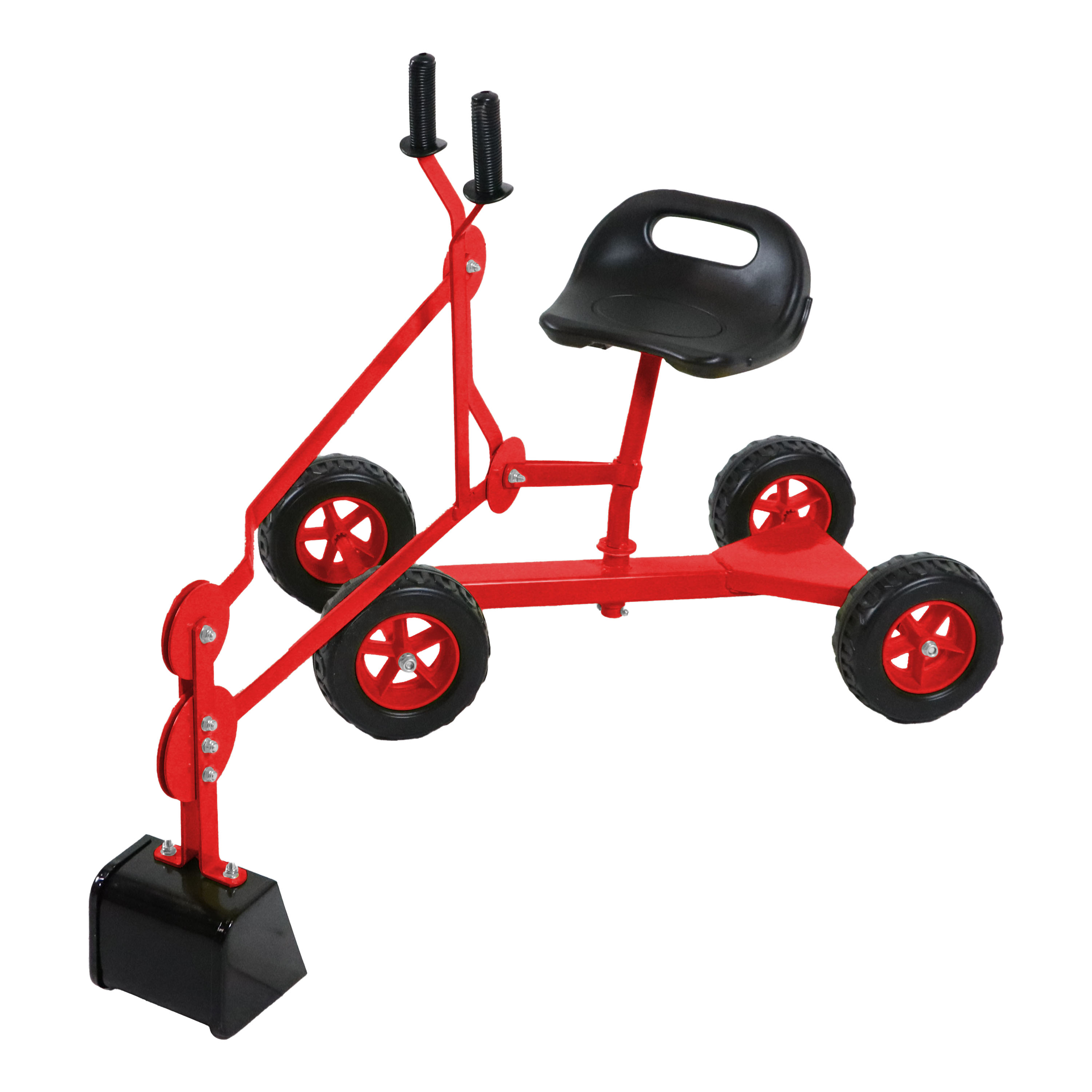 AXI Dean the Sand Digger for the Sandbox with 4 wheels – Red/Black