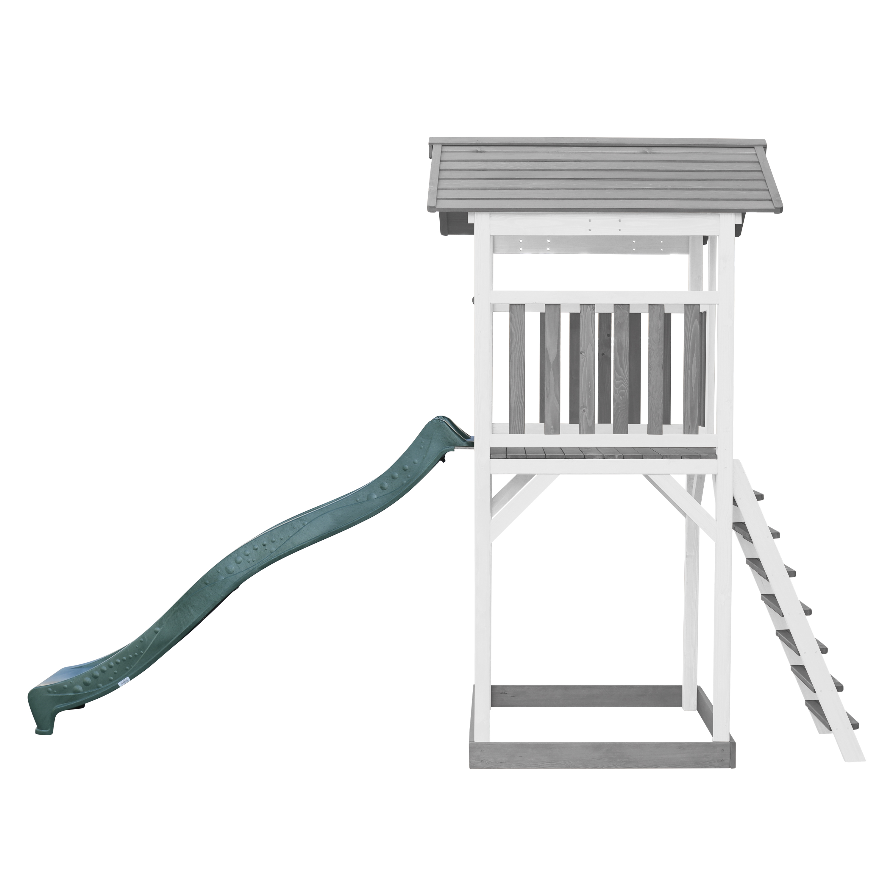 AXI Beach Tower Grey/White - Green Slide