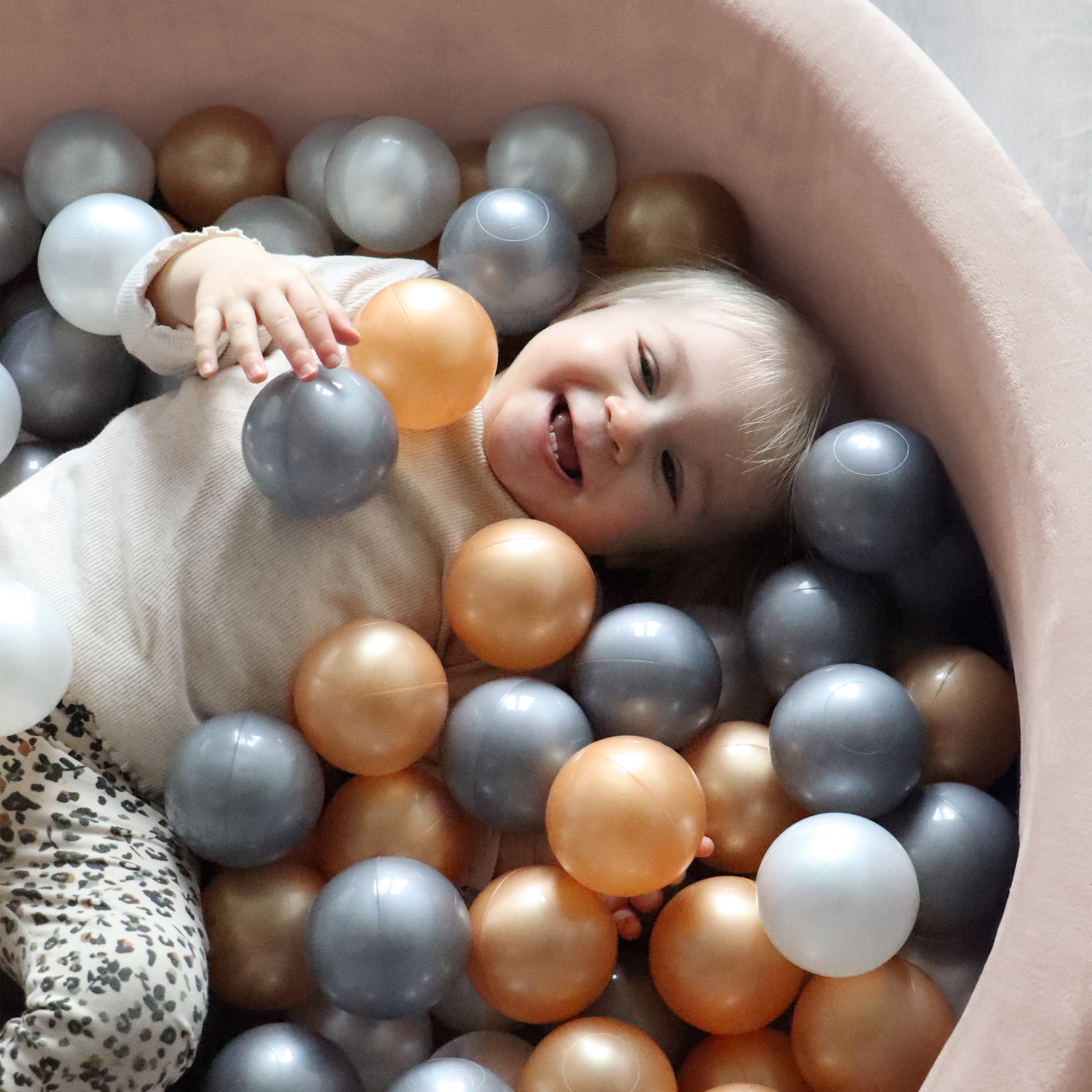 Sunny Boaz Ball Pit incl. 200 balls - Beige