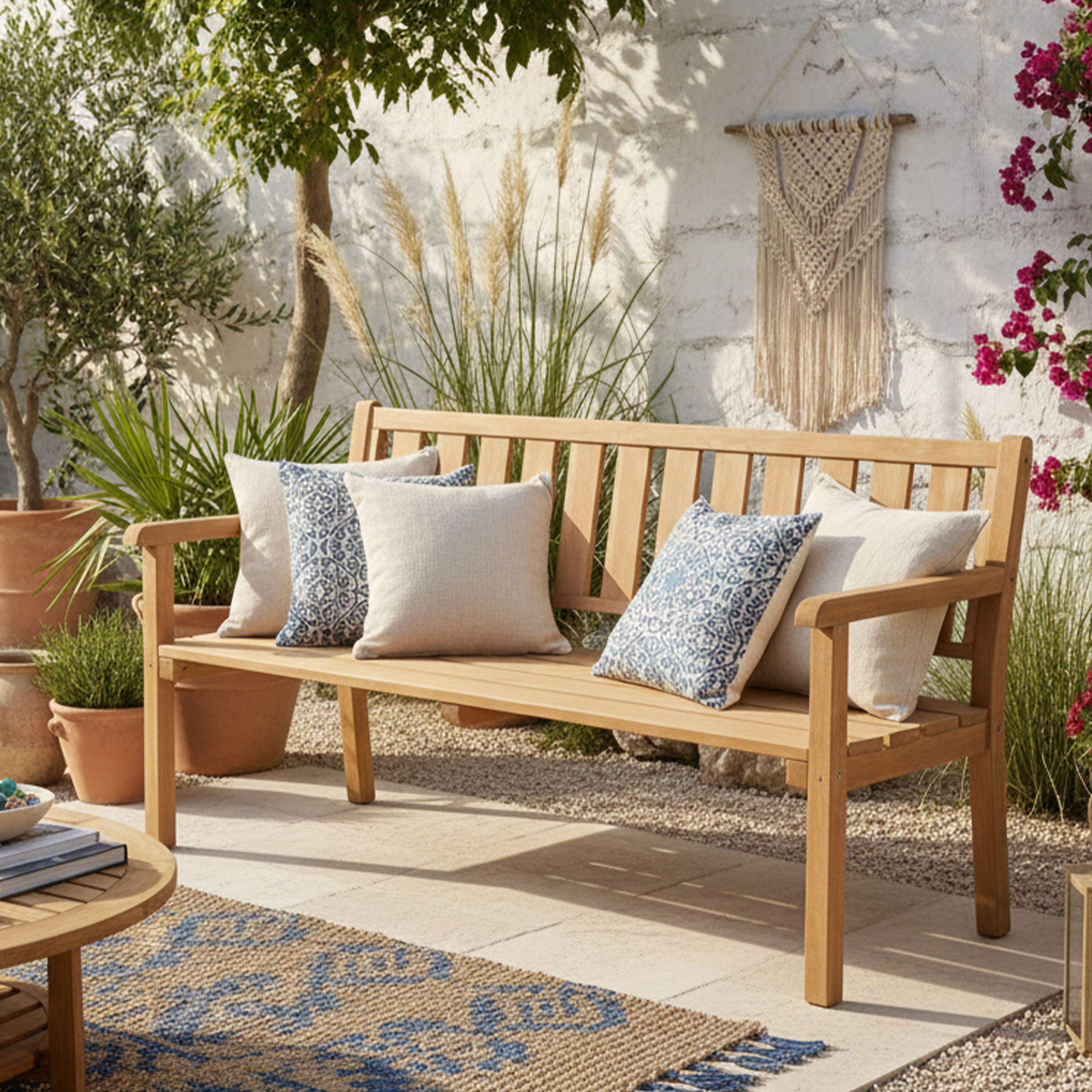 AXI Violette Wooden Garden Bench 170 cm