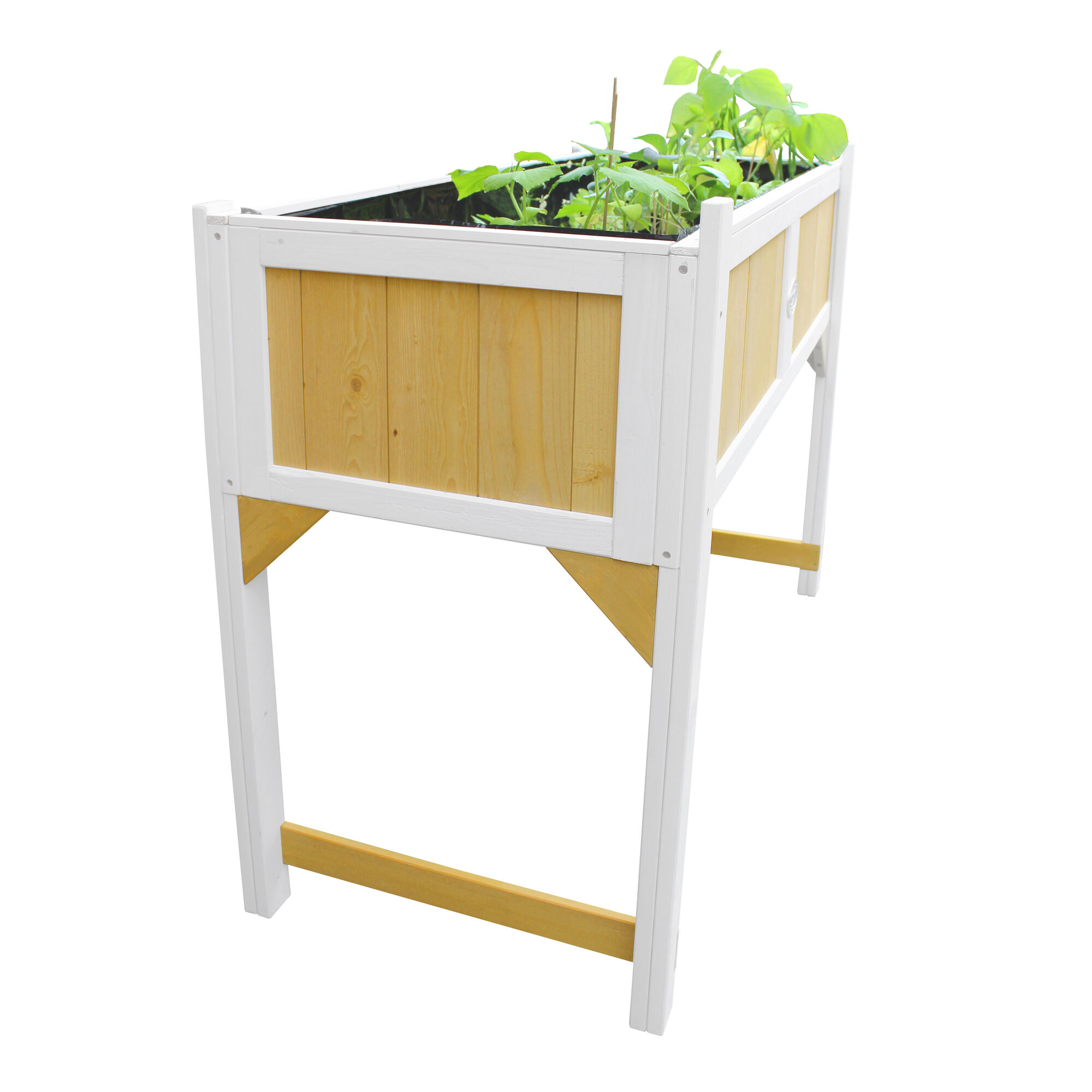 productfoto AXI Kweektafel met gronddoek Bruin/wit