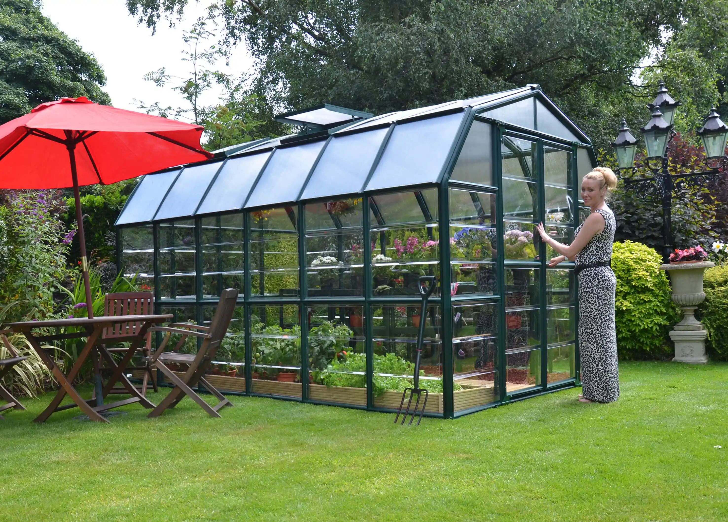 Canopia Grand Gardener 389X265X238 cm Tuinkas Groen Helder Hybride-7290103121587 Canopia Grand Gardener 389X265X238 cm Tuinkas Groen Helder Hybride