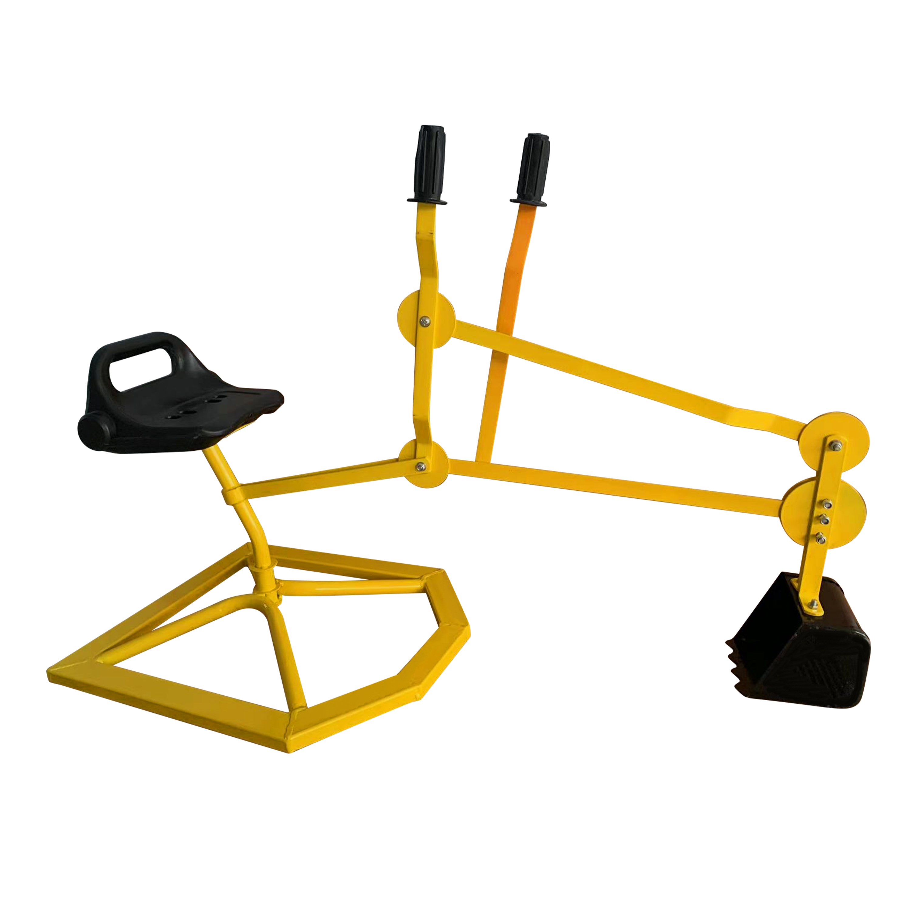 sandkasten spielzeug bagger AXI Justin Bagger für den Sandkasten Gelb und Schwarz - Toys and Garden